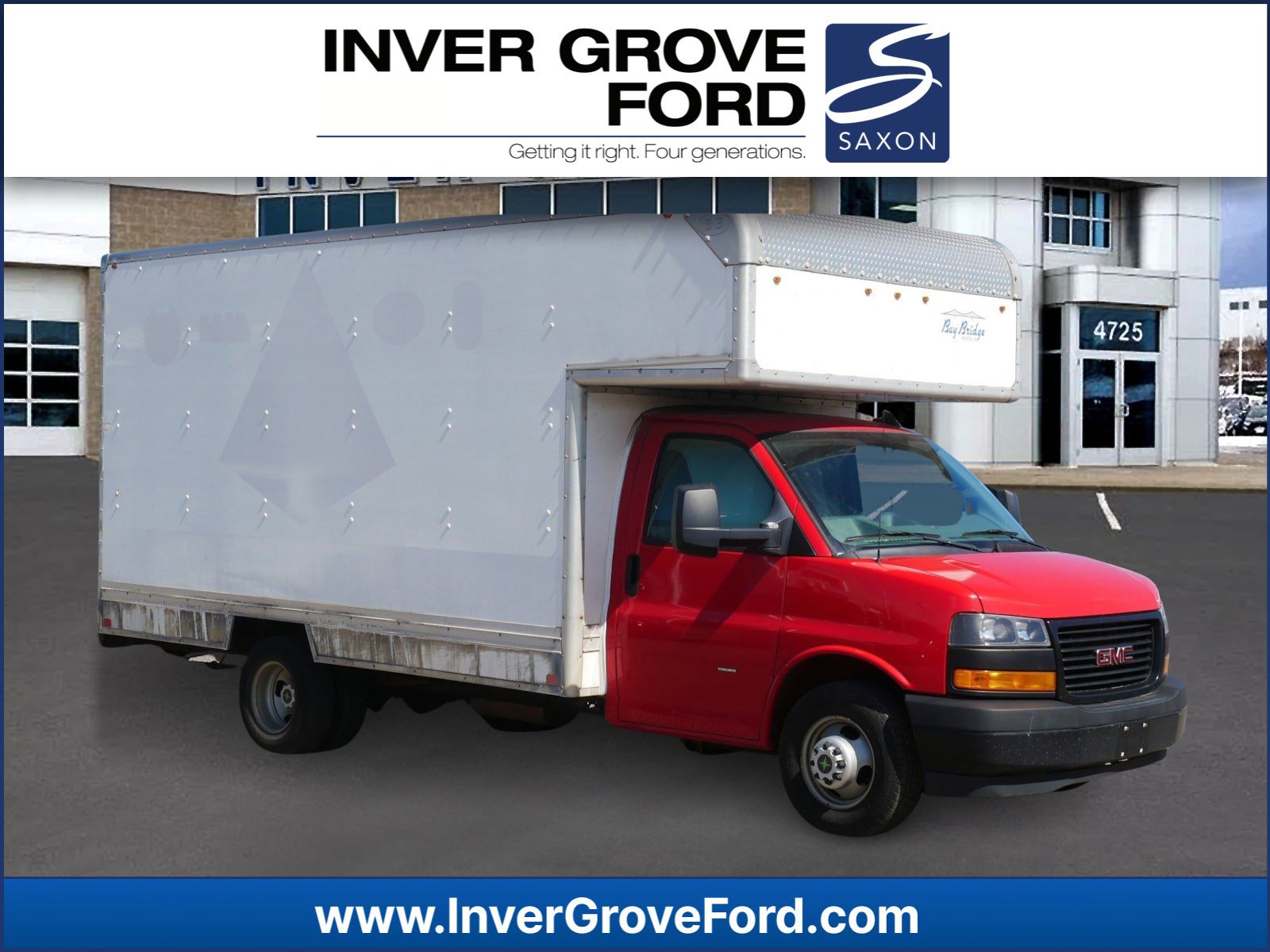 2019 GMC Savana Cutaway Work Van