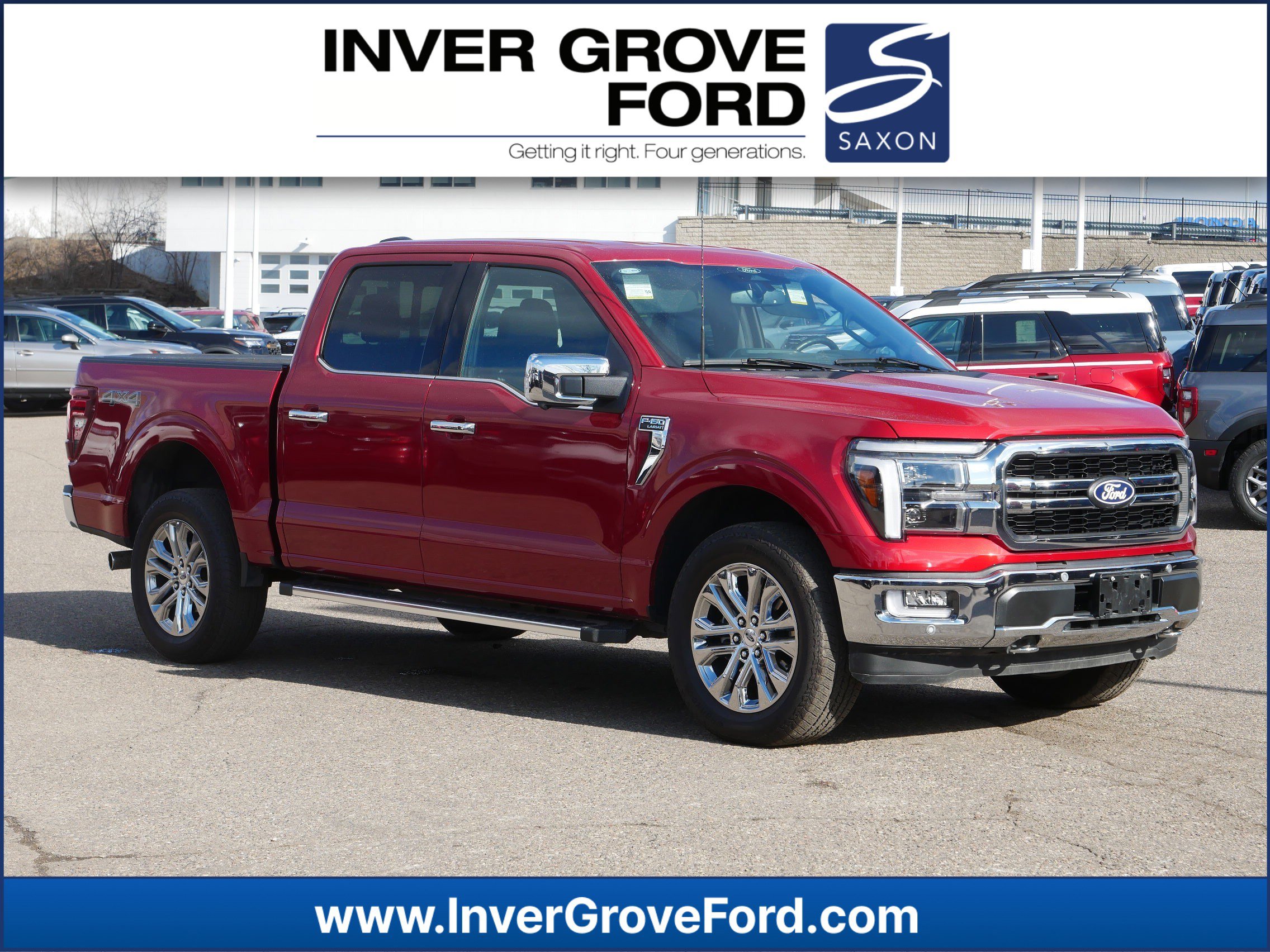 2024 Ford F-150 LARIAT 4WD SuperCrew 5.5 Box 