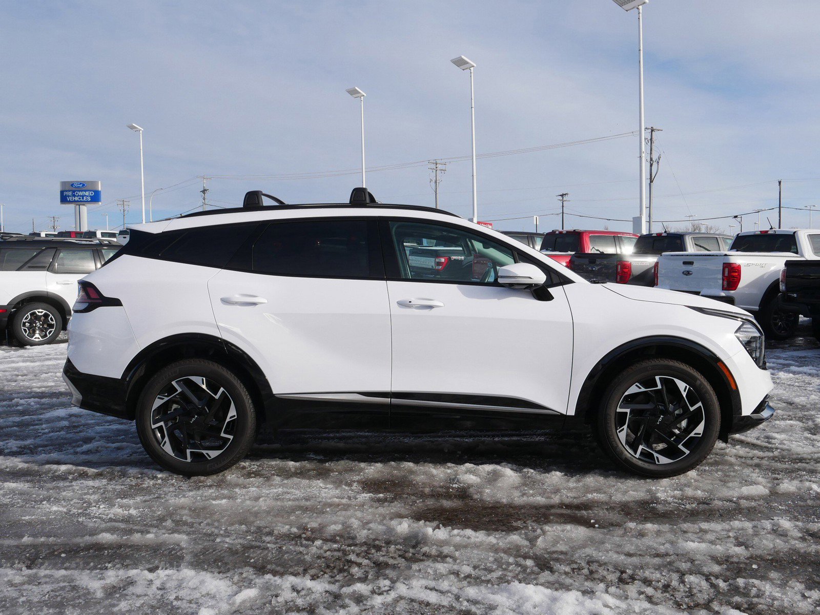 Used 2025 Kia Sportage SX Prestige with VIN 5XYK5CDF9SG271601 for sale in Inver Grove Heights, Minnesota