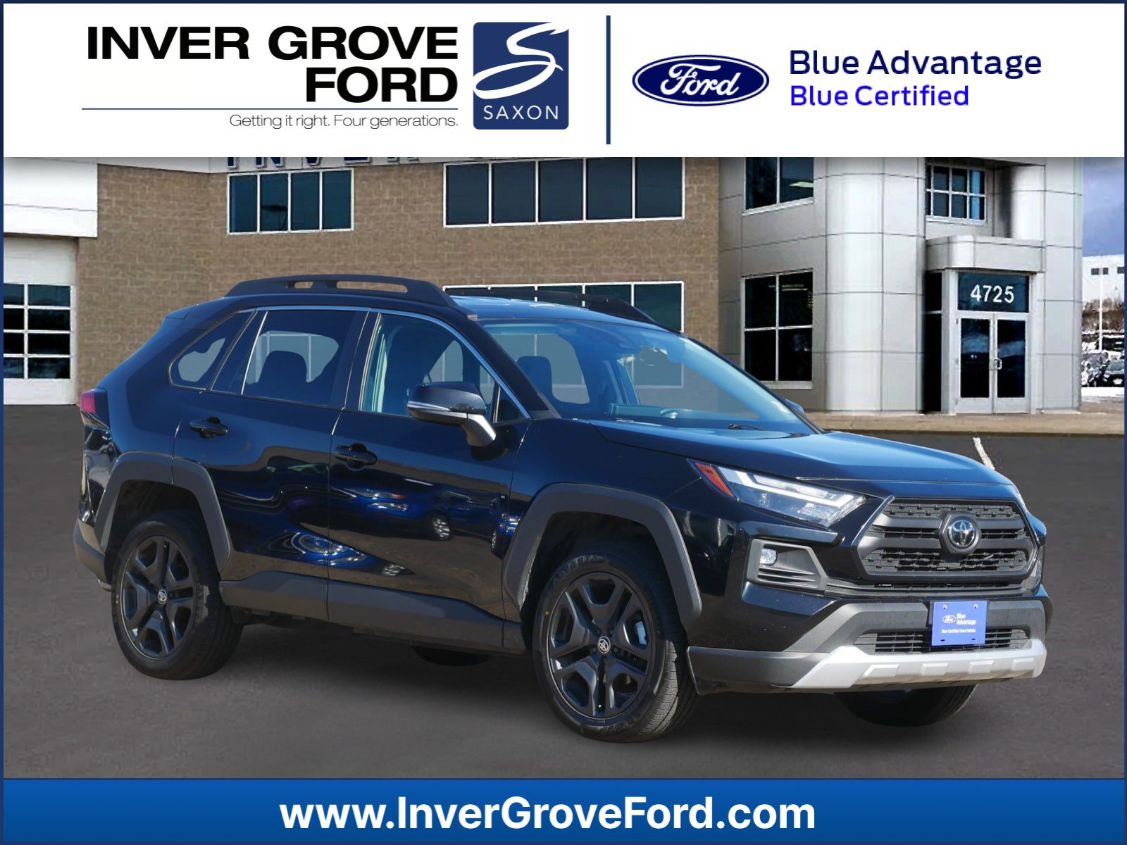 Certified 2024 Toyota RAV4 Adventure with VIN 2T3J1RFV2RW472833 for sale in Inver Grove Heights, Minnesota