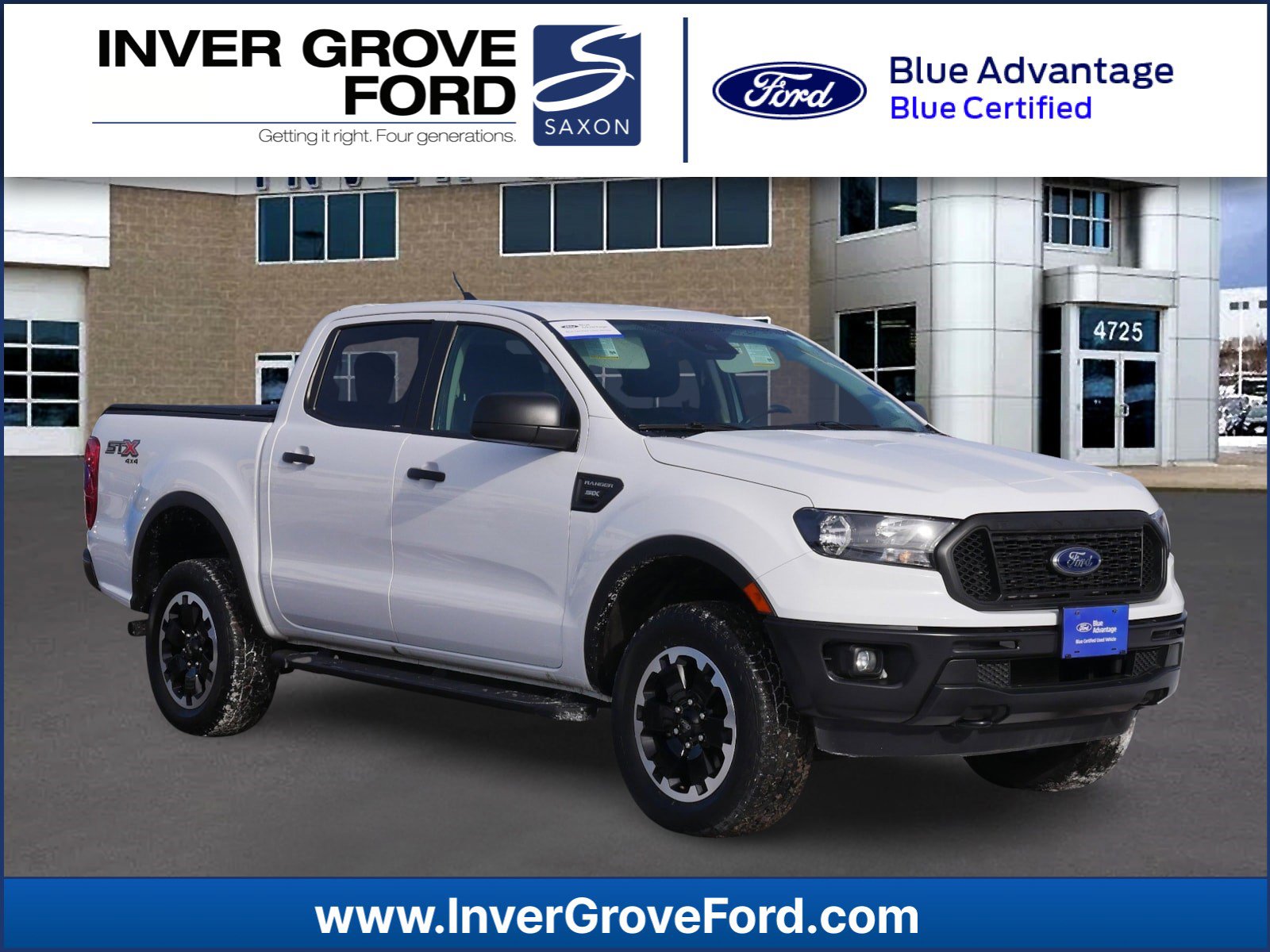 2021 Ford Ranger XL 4WD SuperCrew 5 Box 