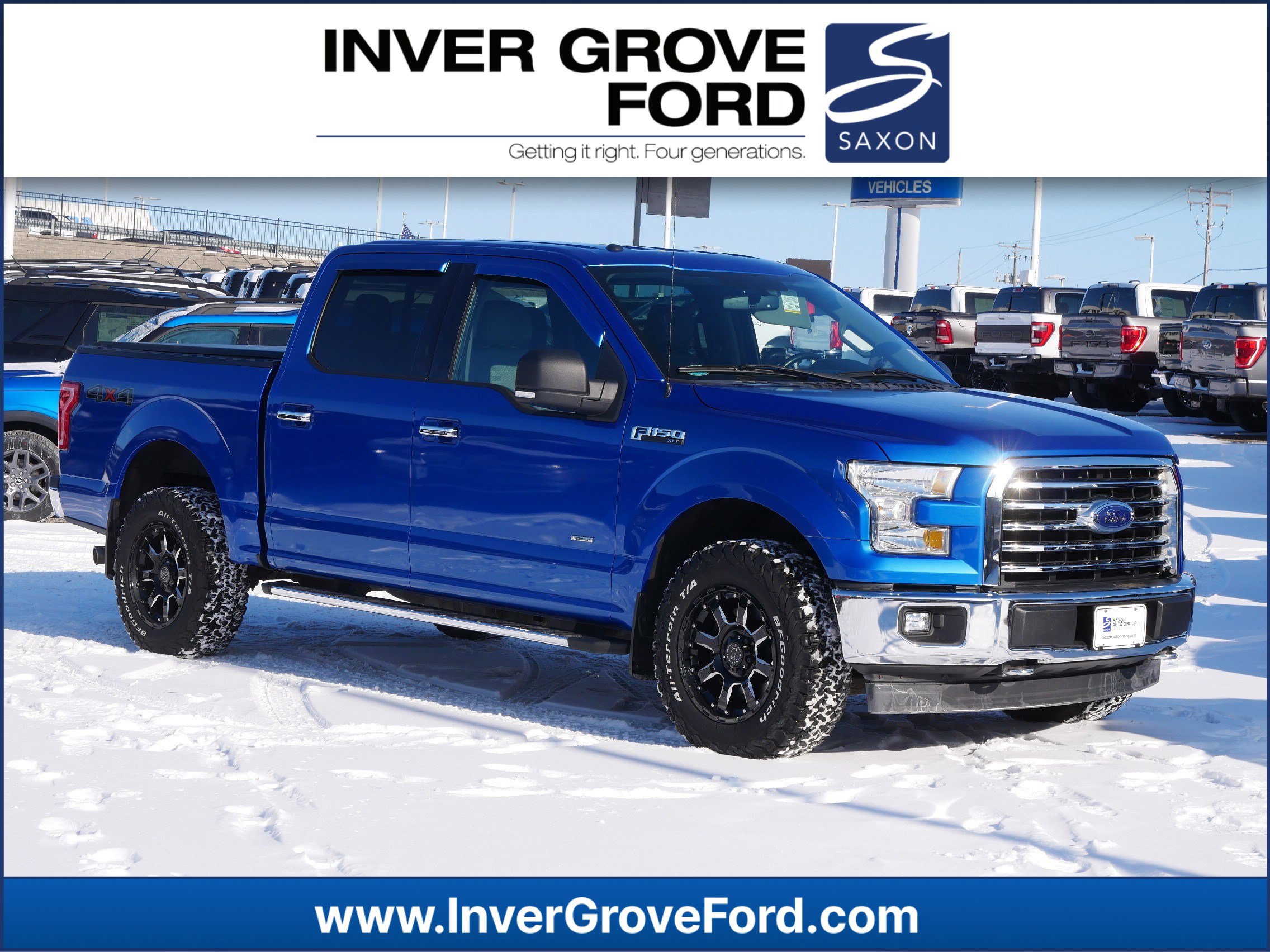 2015 Ford F-150 XLT 4WD SuperCrew 145 