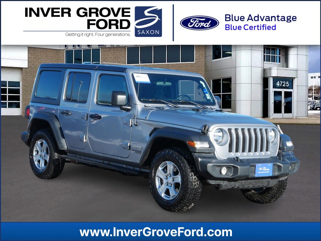 Certified 2021 Jeep Wrangler Unlimited Sport S Unlimited Sport S 4x4