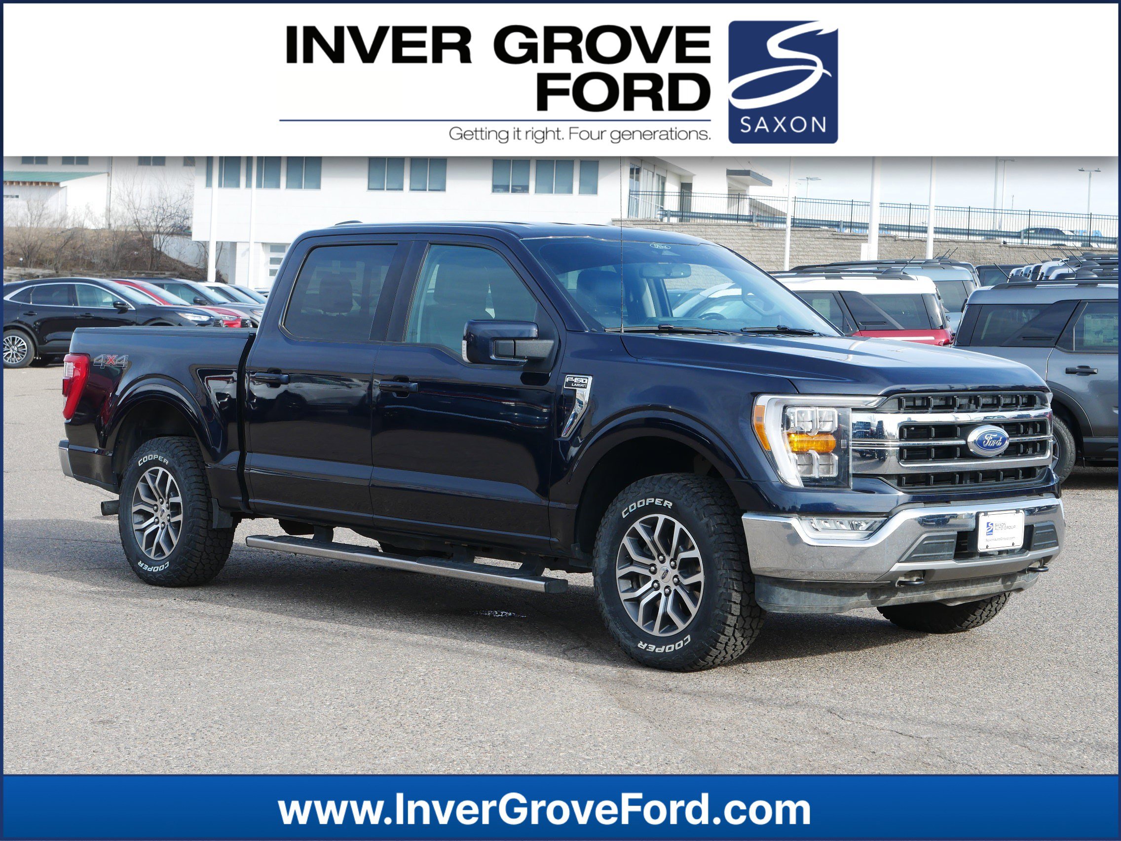 2021 Ford F-150 LARIAT 4WD SuperCrew 5.5 Box 