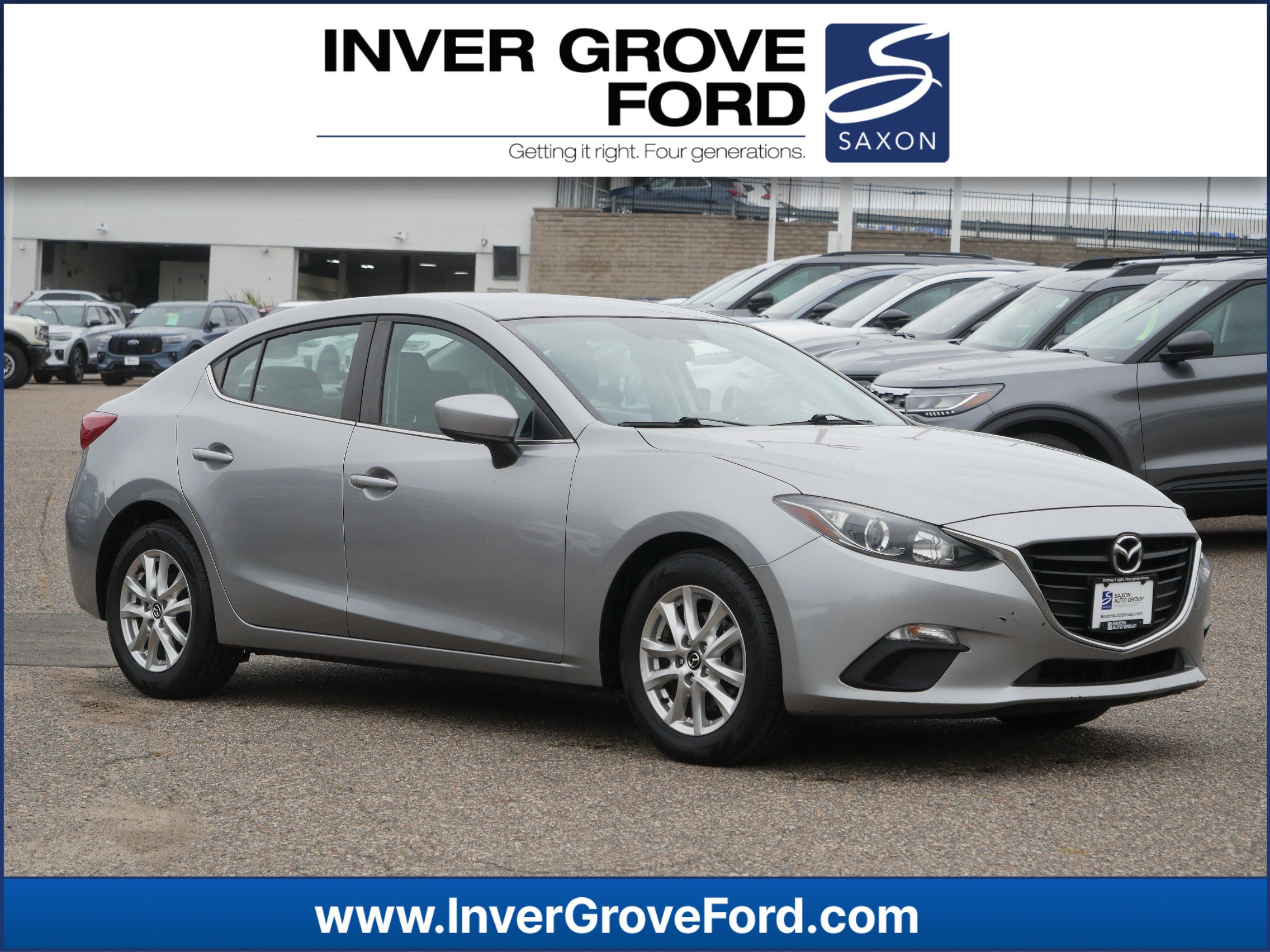 Certified 2016 Mazda MAZDA3 i Sport with VIN 3MZBM1U72GM240536 for sale in Inver Grove Heights, Minnesota