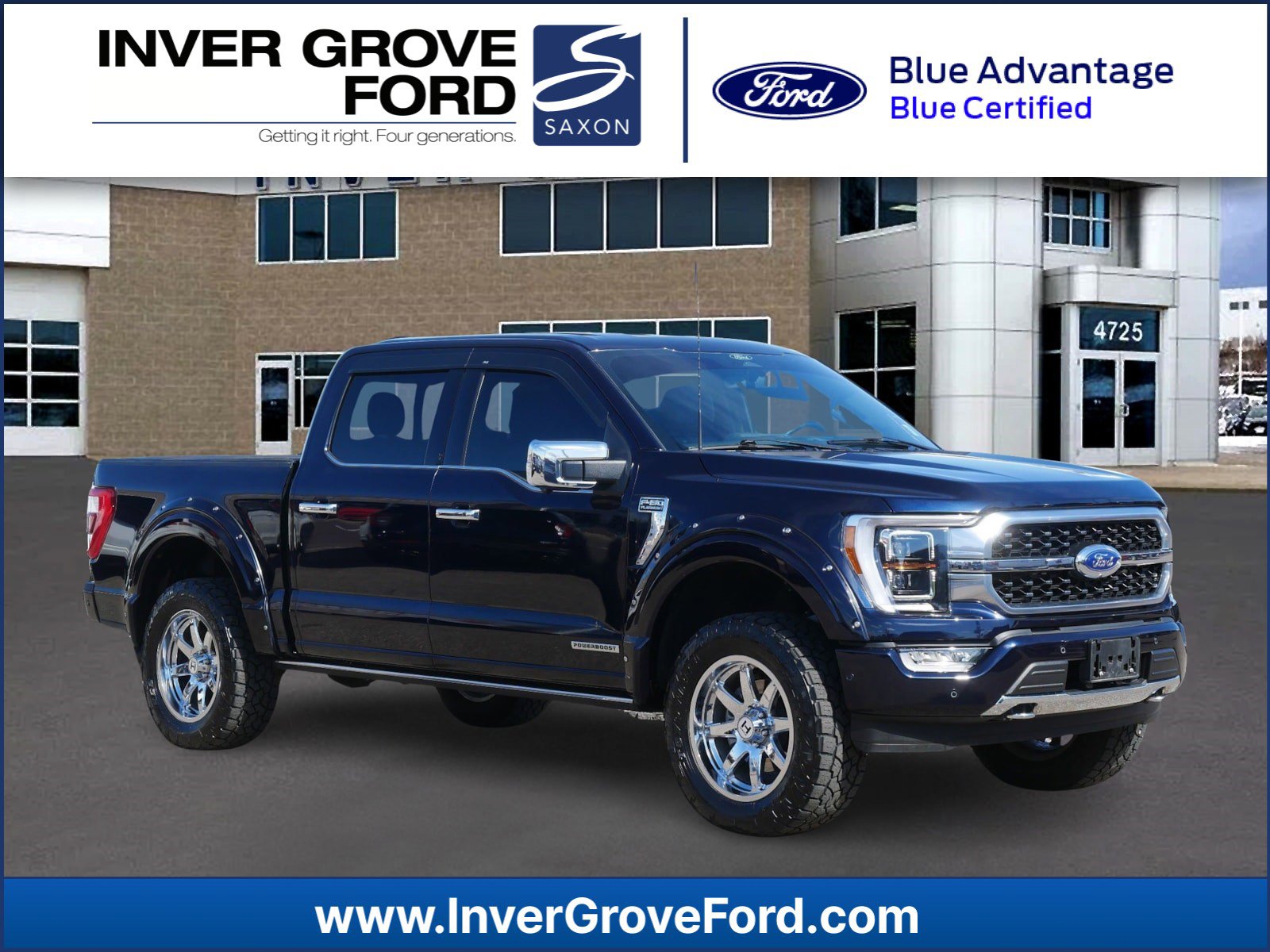 2022 Ford F-150 Platinum 4WD SuperCrew 5.5 Box 