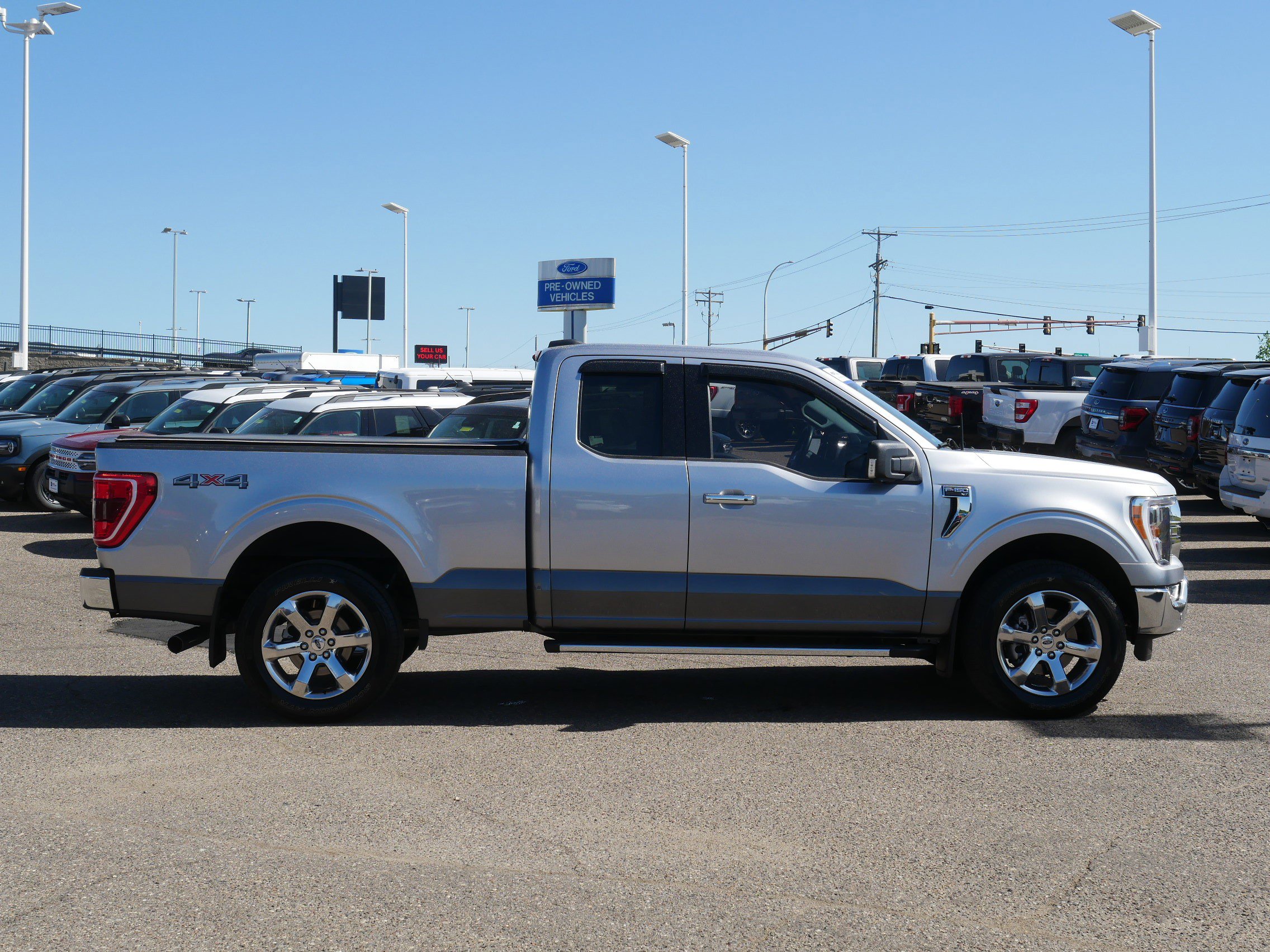 Used 2021 Ford F-150 XLT with VIN 1FTEX1EP6MFC49533 for sale in Inver Grove Heights, Minnesota