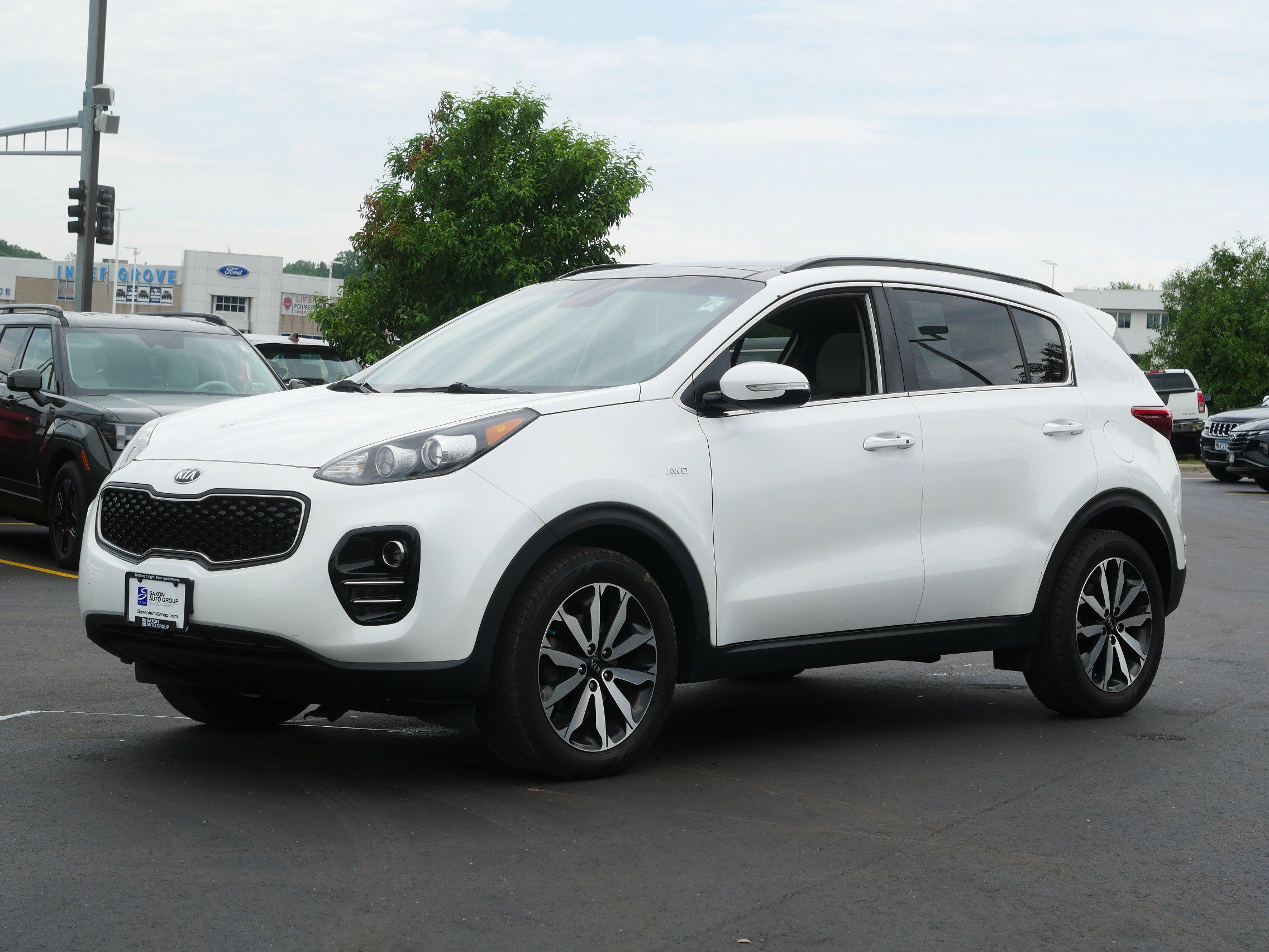 Used 2018 Kia Sportage EX with VIN KNDPNCAC2J7477967 for sale in Inver Grove Heights, Minnesota