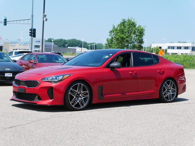 Used 2022 Kia Stinger GT2 with VIN KNAE55LC3N6109130 for sale in Inver Grove, Minnesota