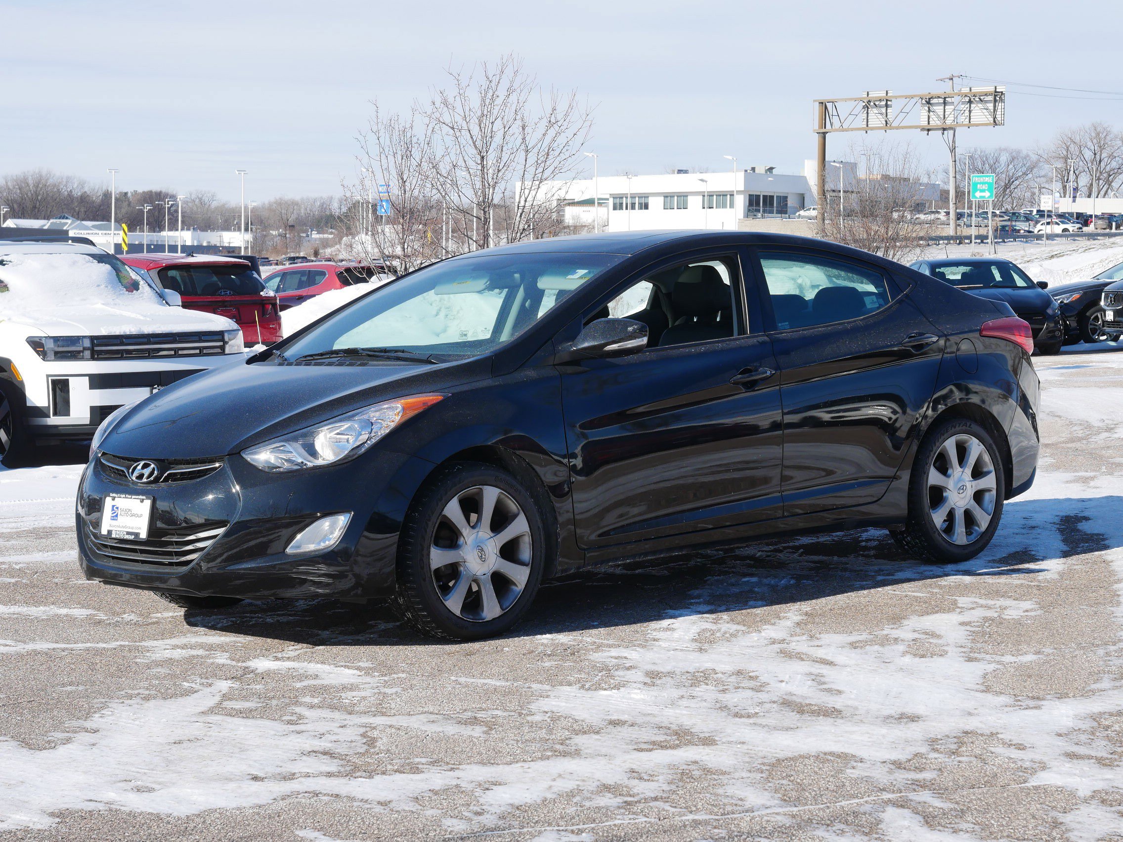 Used 2013 Hyundai Elantra Limited with VIN KMHDH4AE1DU005763 for sale in Inver Grove Heights, Minnesota