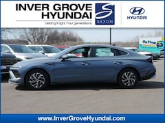 2026 Hyundai Sonata Hybrid Blue Sedan