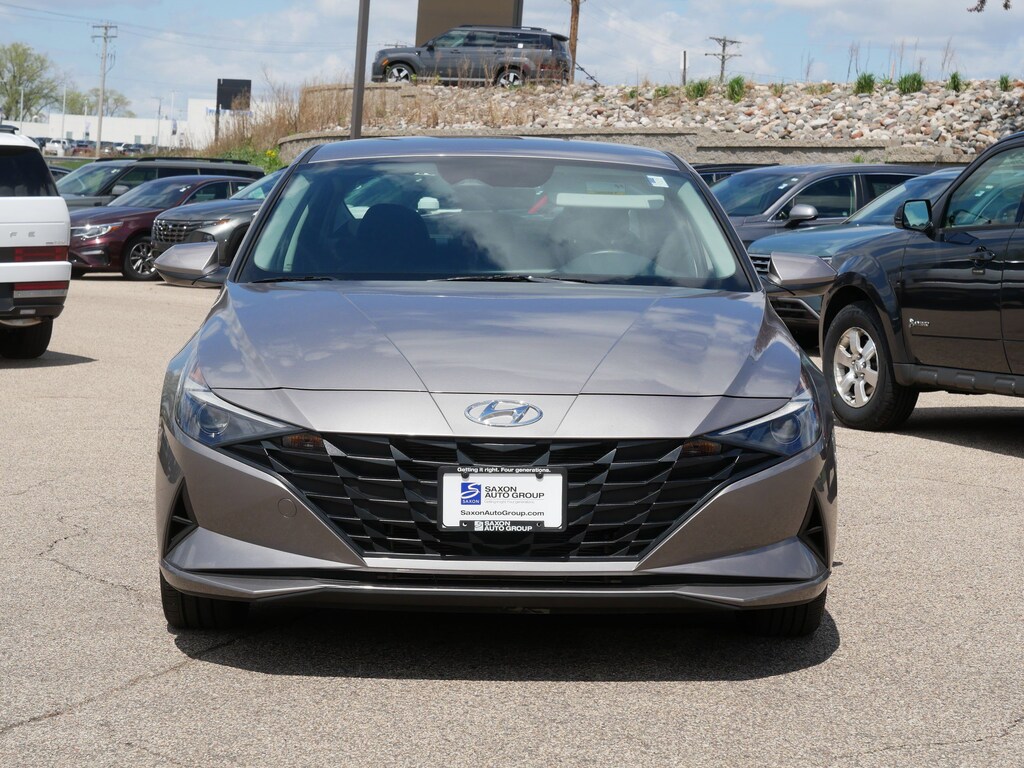 Used 2023 Hyundai Elantra Hybrid Blue Sedan