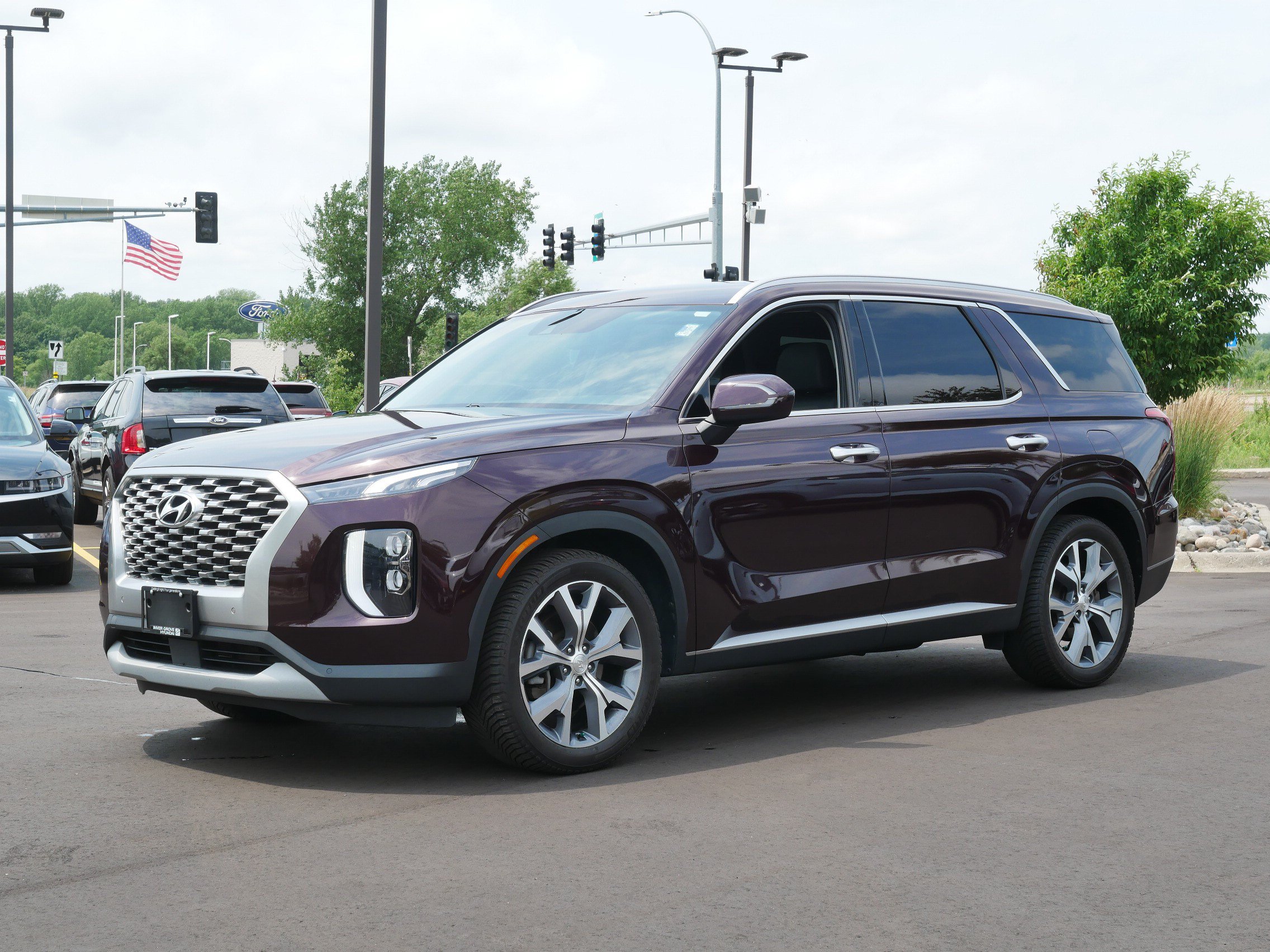 Used 2021 Hyundai Palisade SEL with VIN KM8R4DHE1MU288401 for sale in Inver Grove Heights, Minnesota
