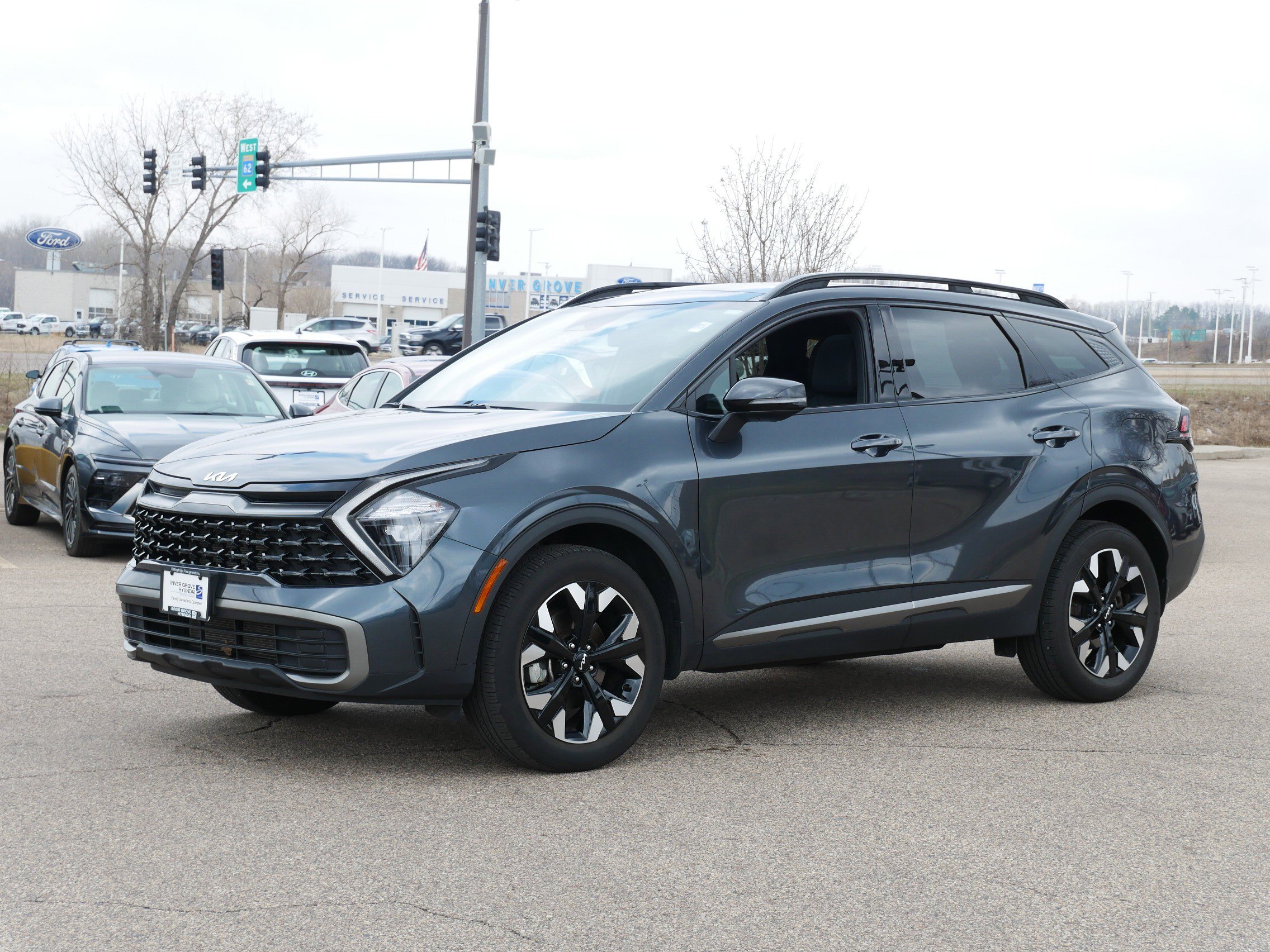 Used 2023 Kia Sportage X-Line with VIN 5XYK6CAF9PG040710 for sale in Inver Grove, Minnesota