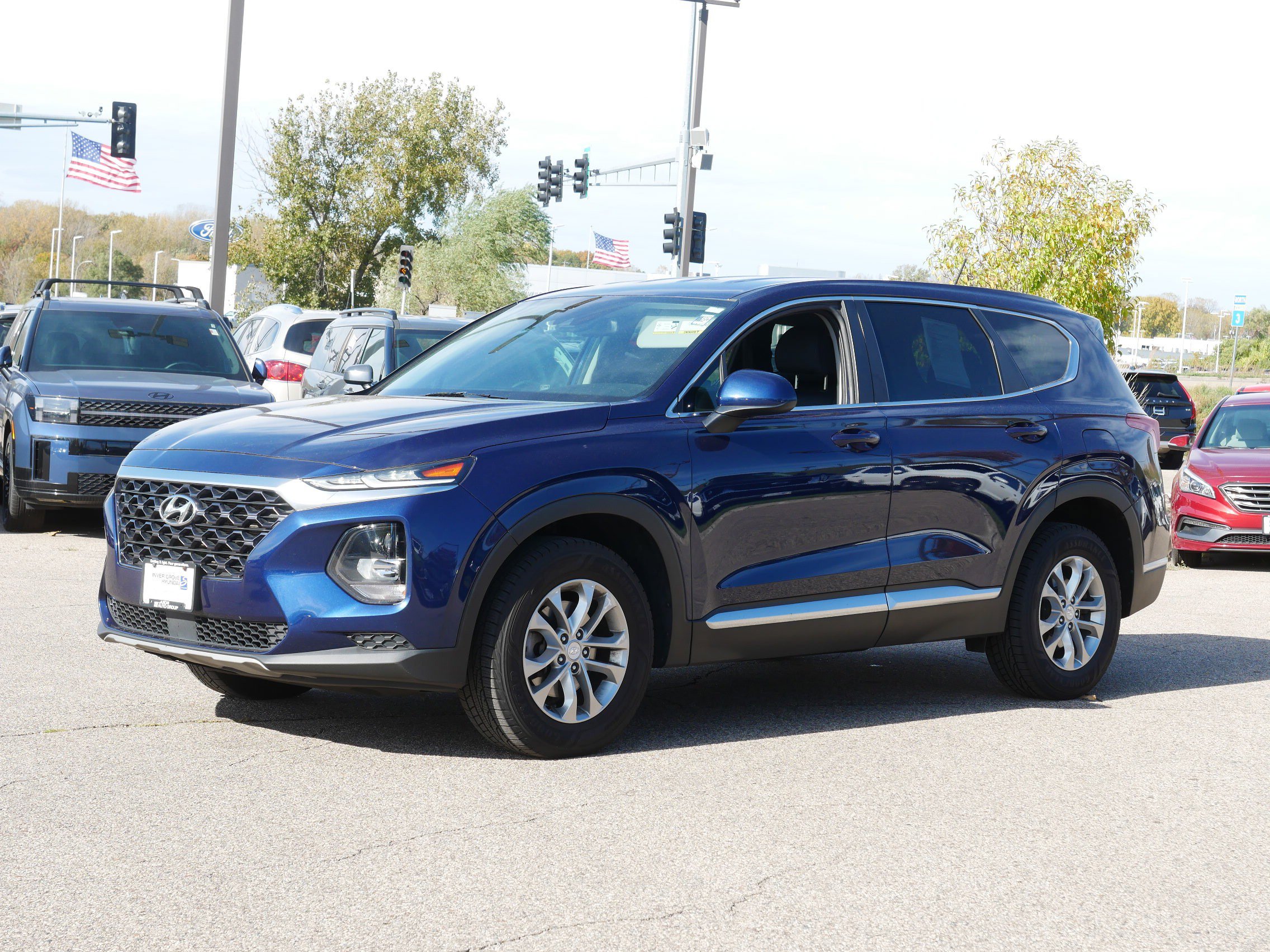 Used 2019 Hyundai Santa Fe SE with VIN 5NMS2CAD4KH080797 for sale in Inver Grove Heights, Minnesota