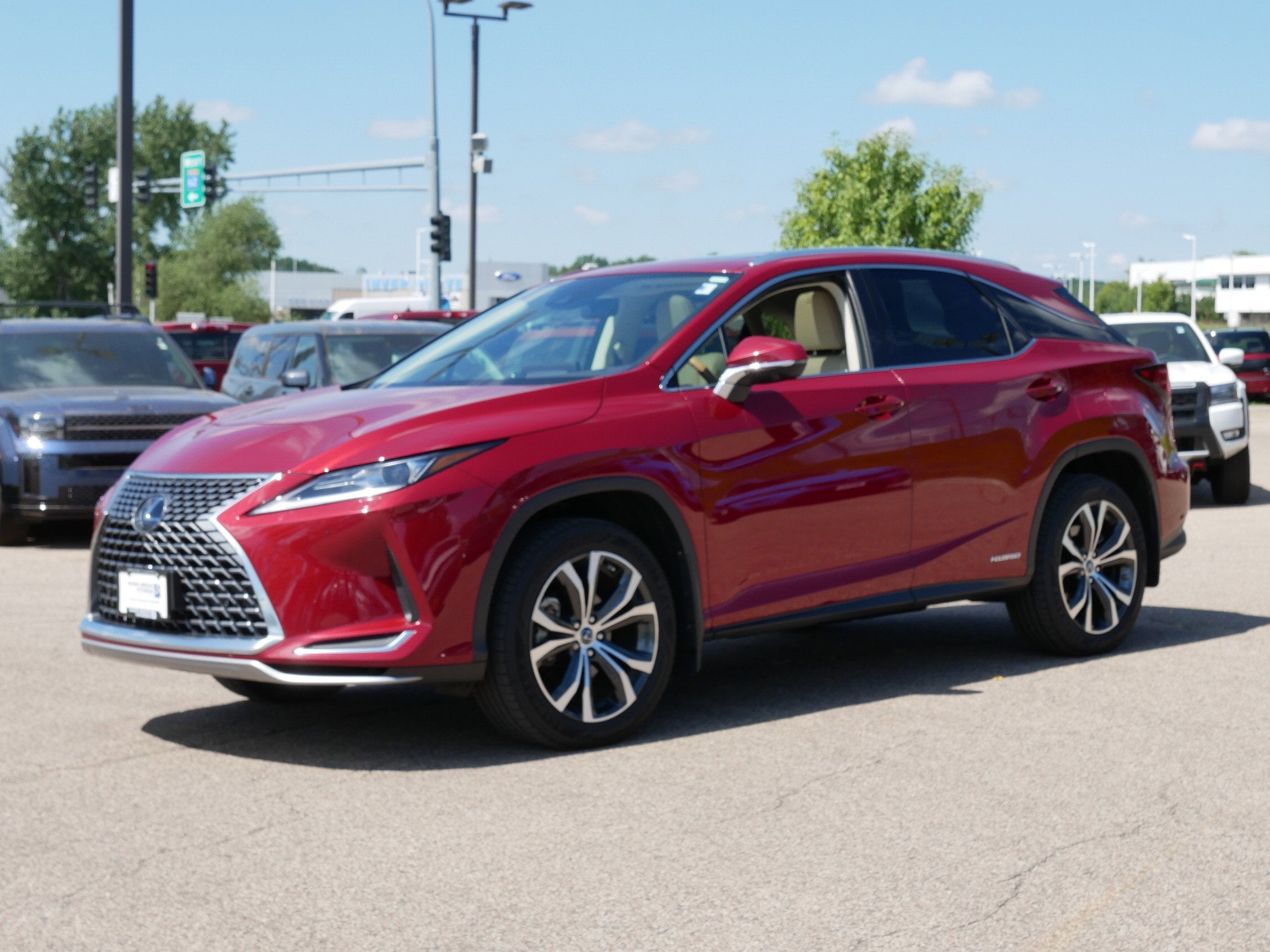 Used 2020 Lexus RX Hybrid 450h with VIN 2T2HGMDA6LC048231 for sale in Inver Grove Heights, Minnesota