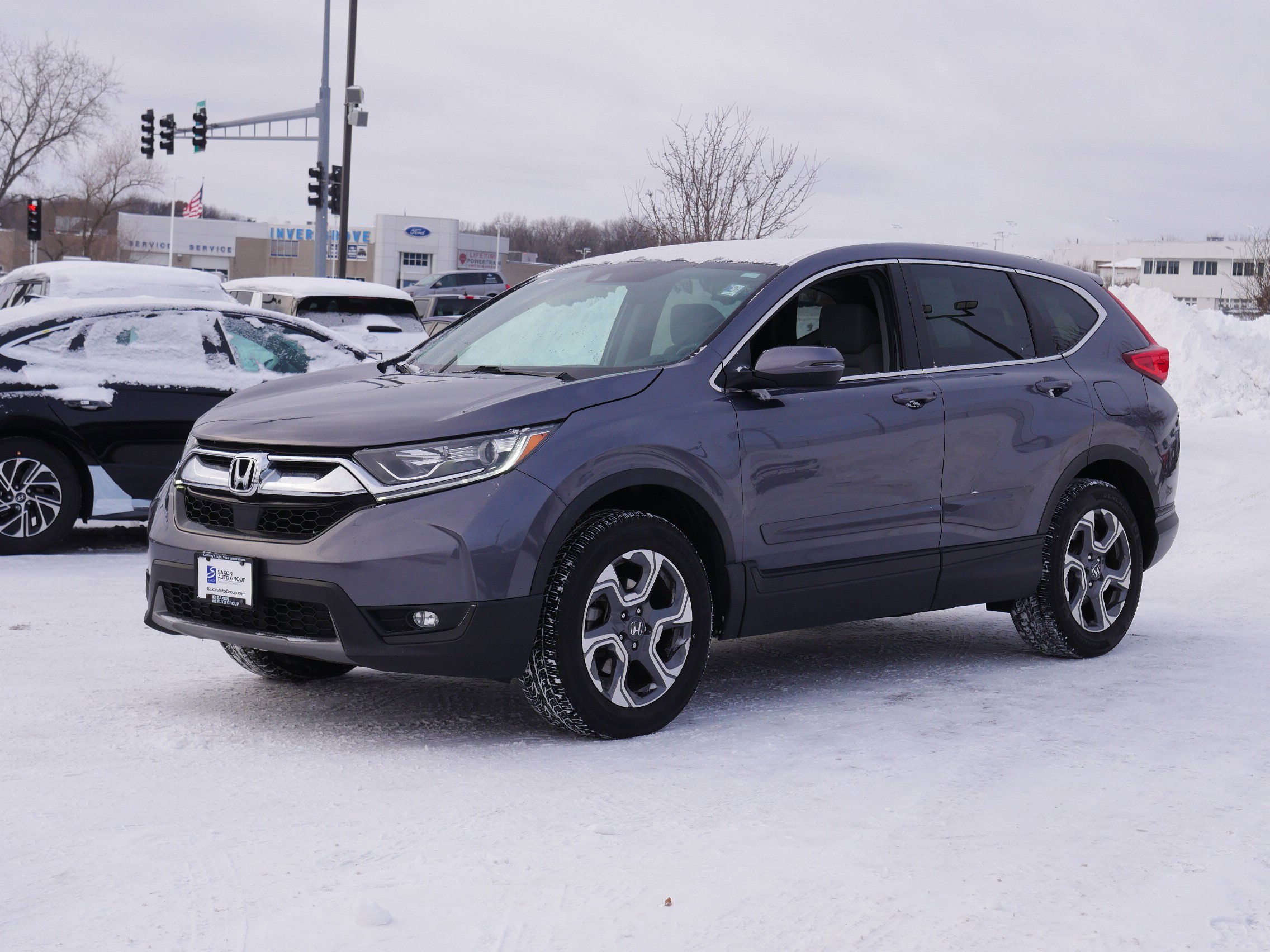 Used 2017 Honda CR-V EX with VIN 5J6RW2H53HL035847 for sale in Inver Grove Heights, Minnesota