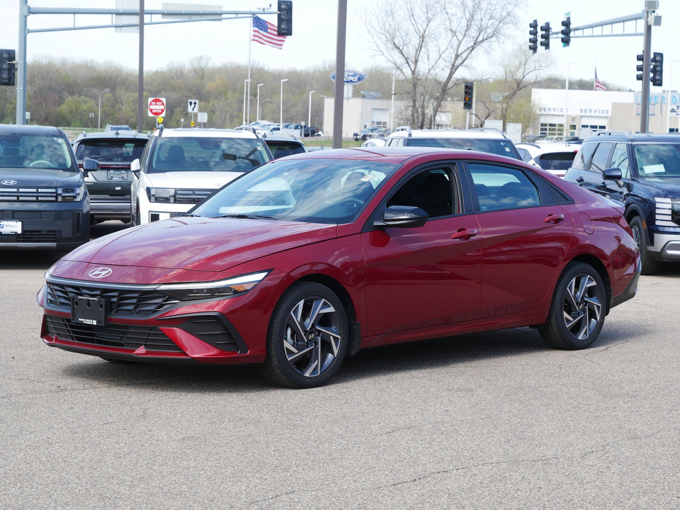 Certified 2025 Hyundai Elantra SEL with VIN KMHLM4DG7SU877558 for sale in Inver Grove Heights, Minnesota