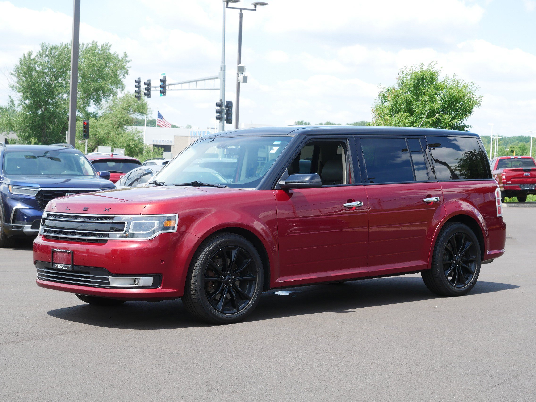 Used 2018 Ford Flex Limited with VIN 2FMHK6D88JBA10903 for sale in Inver Grove Heights, Minnesota