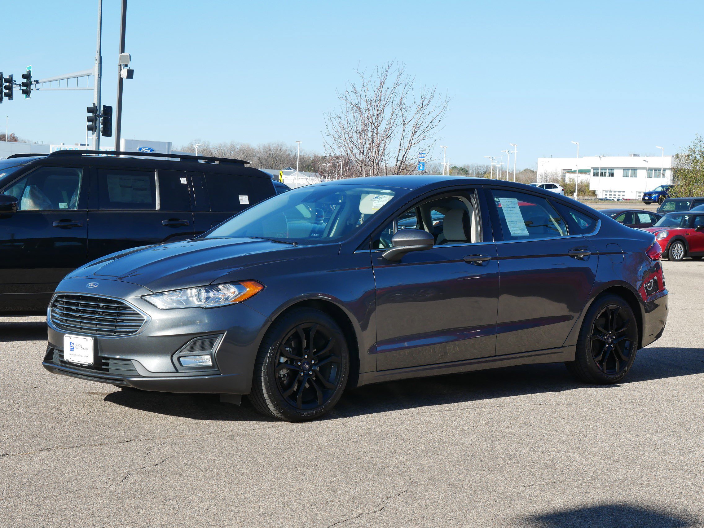 Used 2020 Ford Fusion SE with VIN 3FA6P0HD1LR148827 for sale in Inver Grove Heights, Minnesota