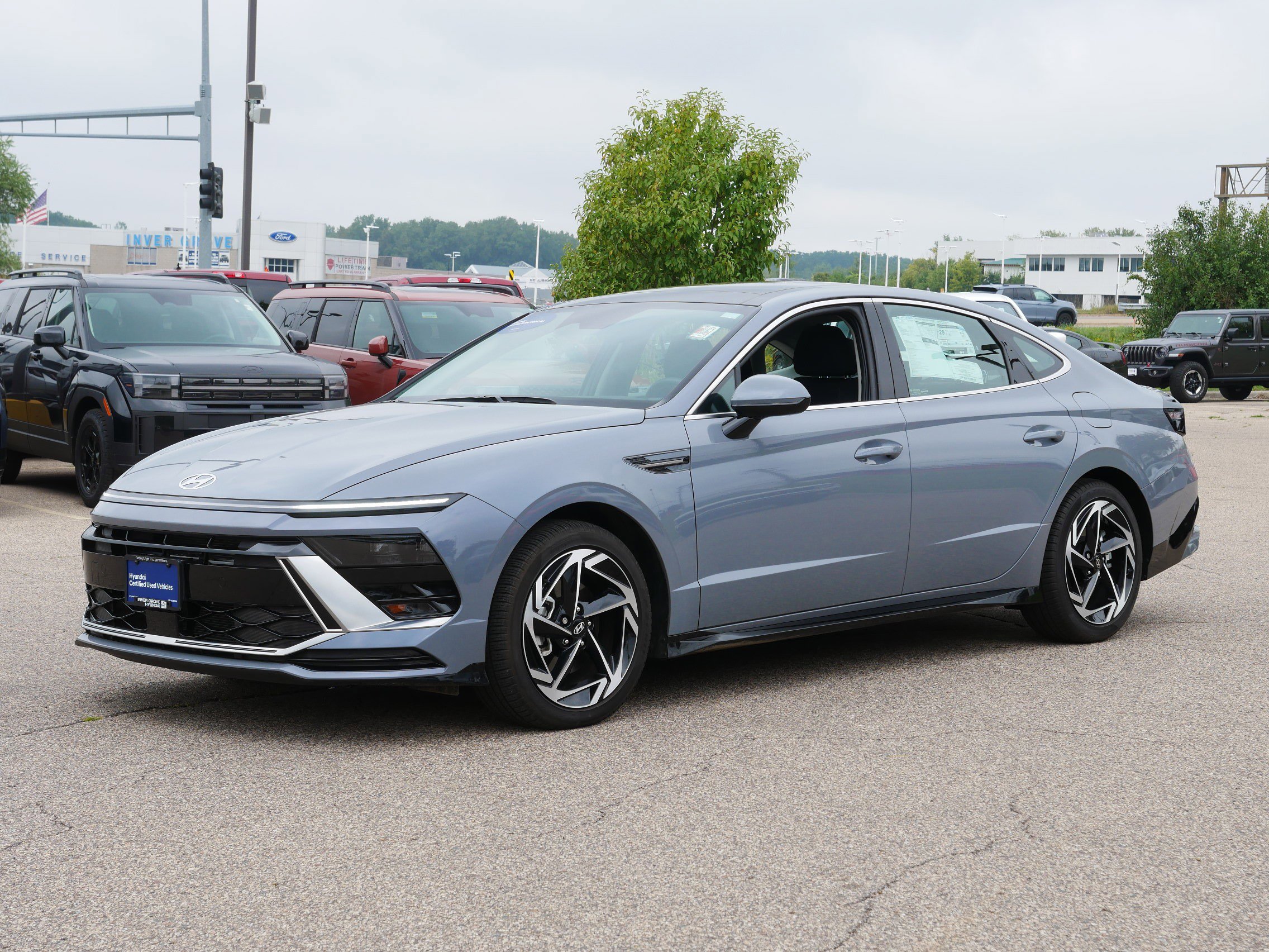 Certified 2025 Hyundai Sonata SEL with VIN KMHL14JA3SA439050 for sale in Inver Grove Heights, Minnesota