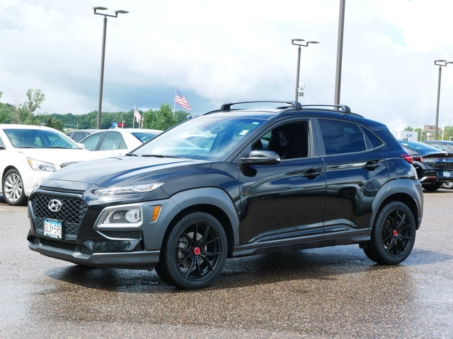 Used 2021 Hyundai Kona NIGHT with VIN KM8K6CA58MU721826 for sale in Inver Grove, MN