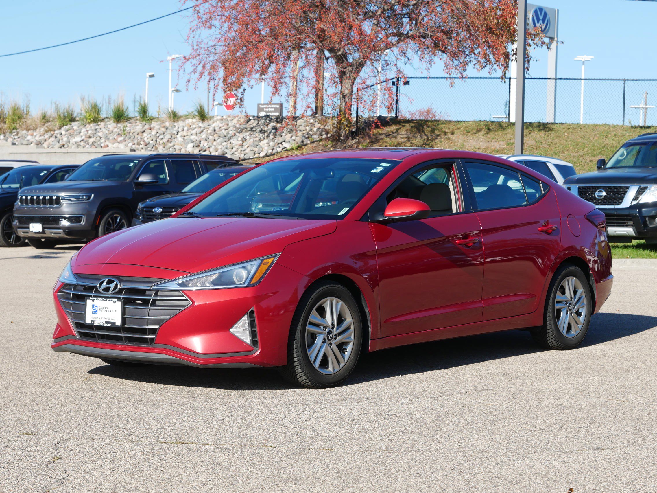 Used 2019 Hyundai Elantra Value Edition with VIN 5NPD84LF4KH414812 for sale in Inver Grove Heights, Minnesota