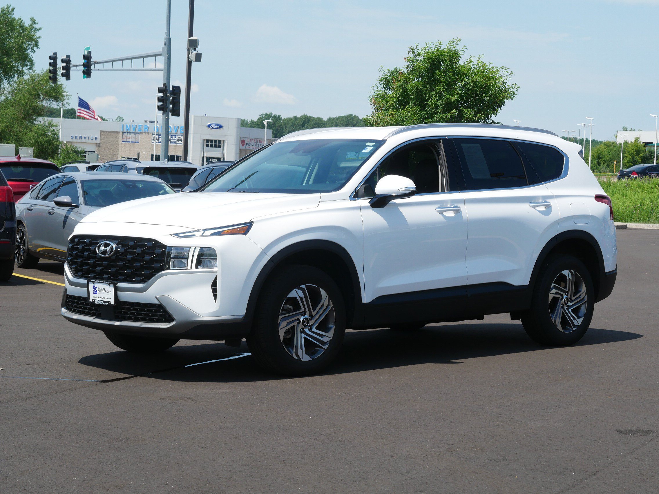Certified 2023 Hyundai Santa Fe SEL with VIN 5NMS2DAJ8PH581548 for sale in Inver Grove Heights, Minnesota