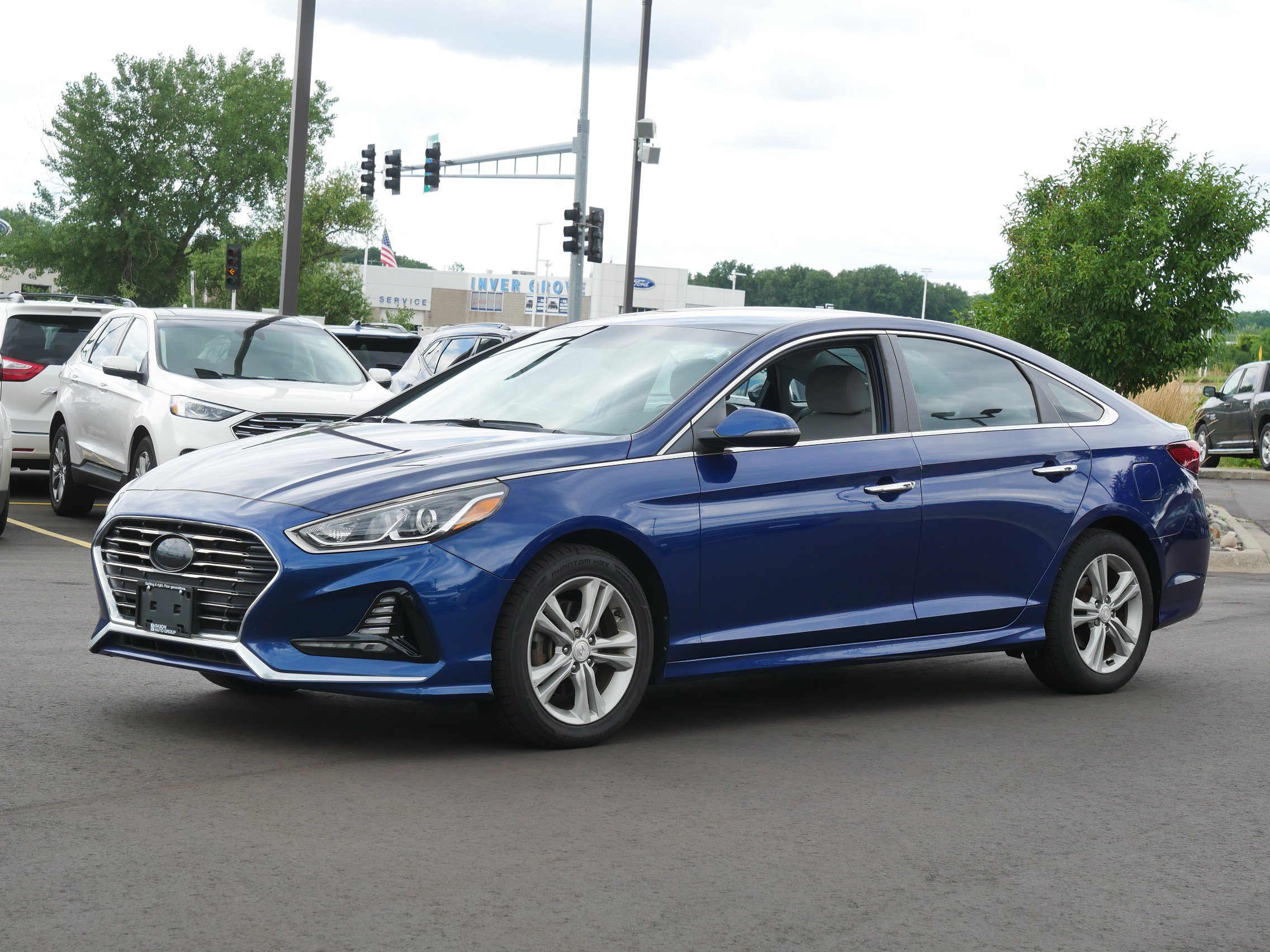 Used 2018 Hyundai Sonata SEL with VIN 5NPE34AF3JH670122 for sale in Inver Grove Heights, Minnesota