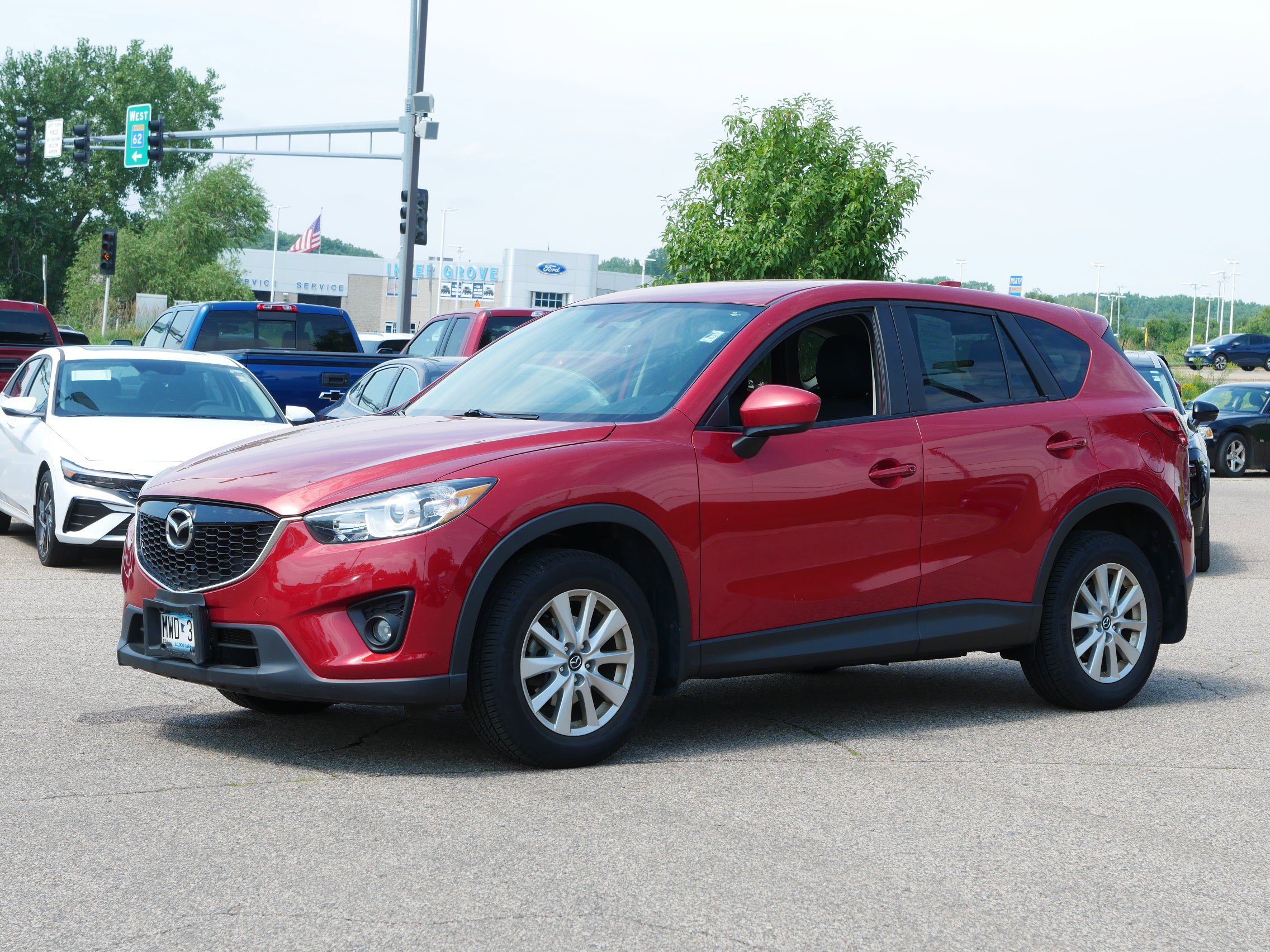 Used 2014 Mazda CX-5 Touring with VIN JM3KE4CY3E0415024 for sale in Inver Grove Heights, MN