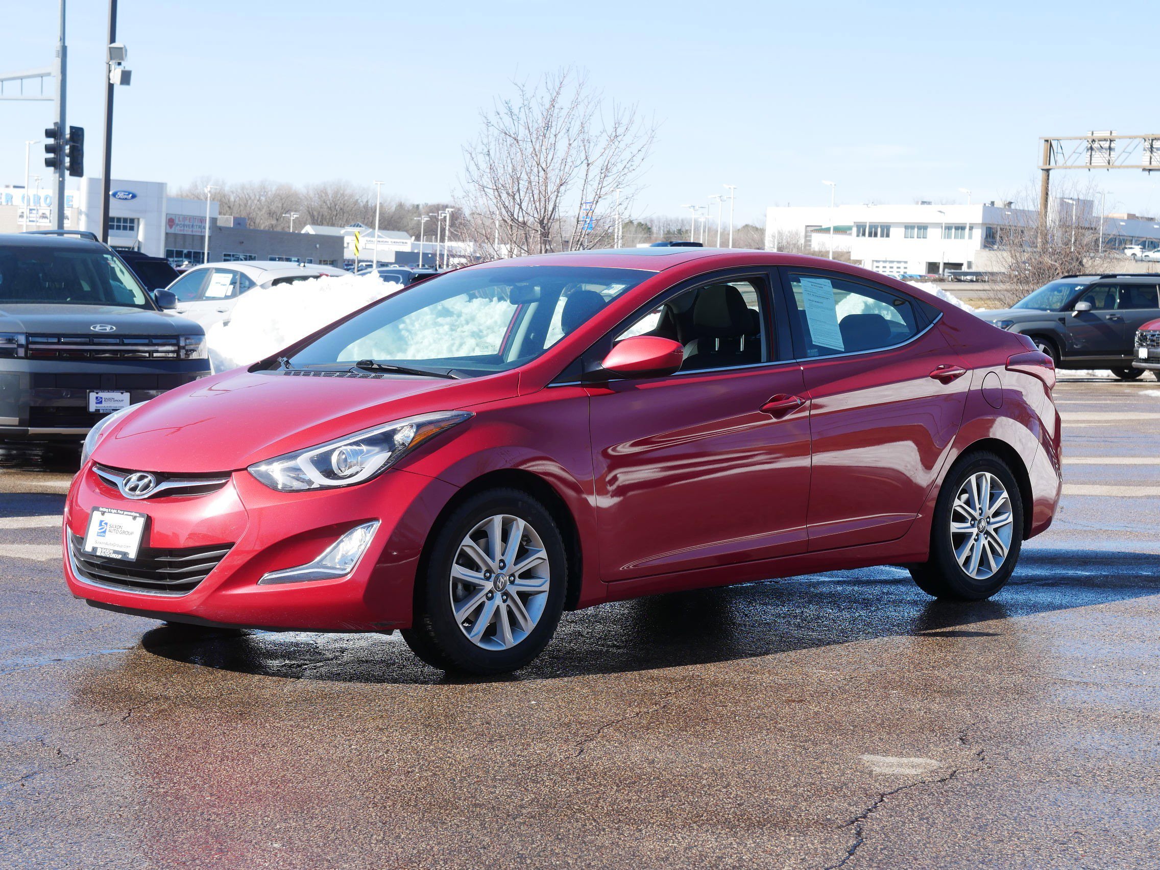 Used 2015 Hyundai Elantra SE with VIN KMHDH4AEXFU268434 for sale in Inver Grove Heights, Minnesota
