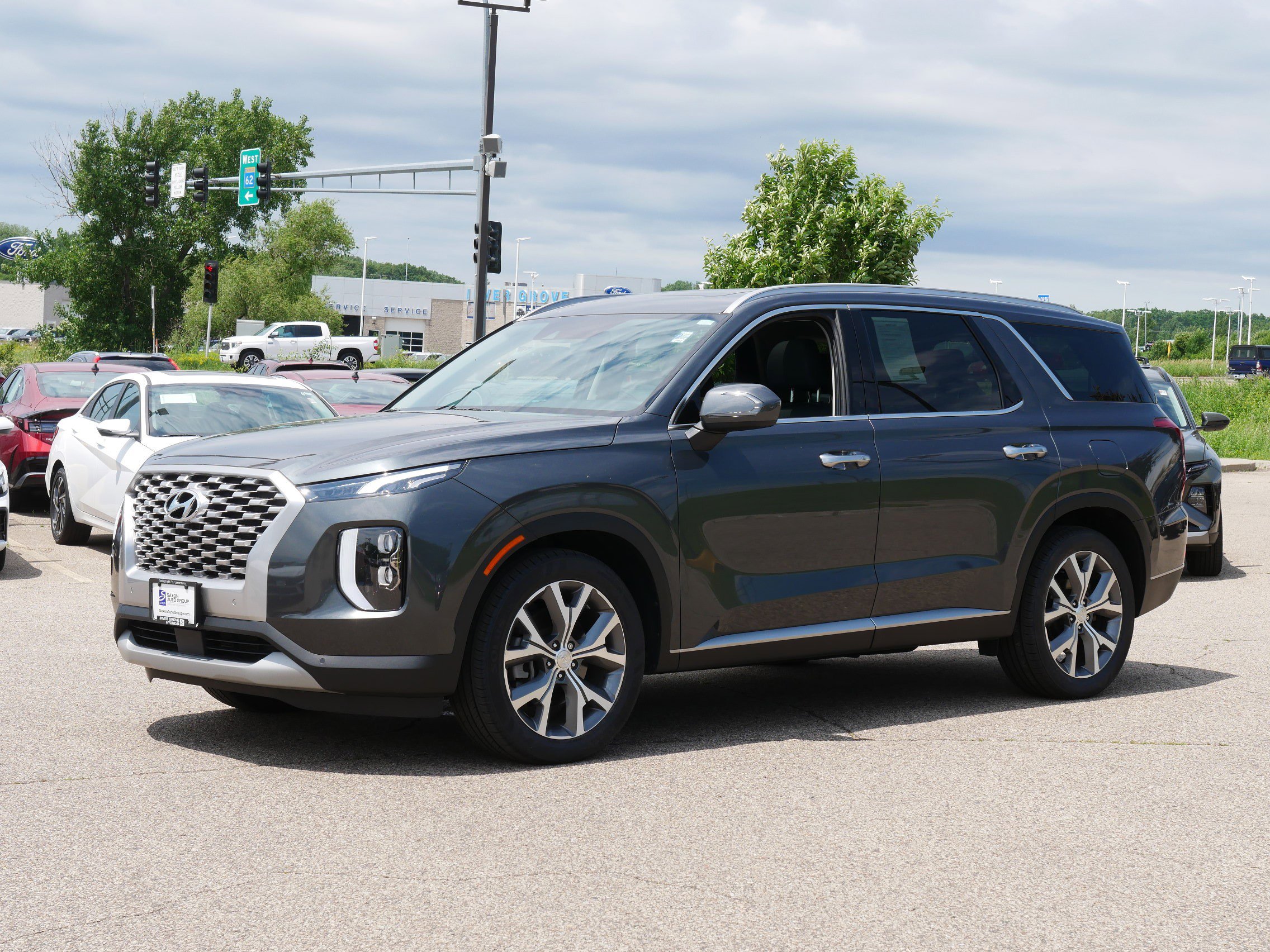 Used 2022 Hyundai Palisade SEL with VIN KM8R4DHE8NU485390 for sale in Inver Grove, Minnesota