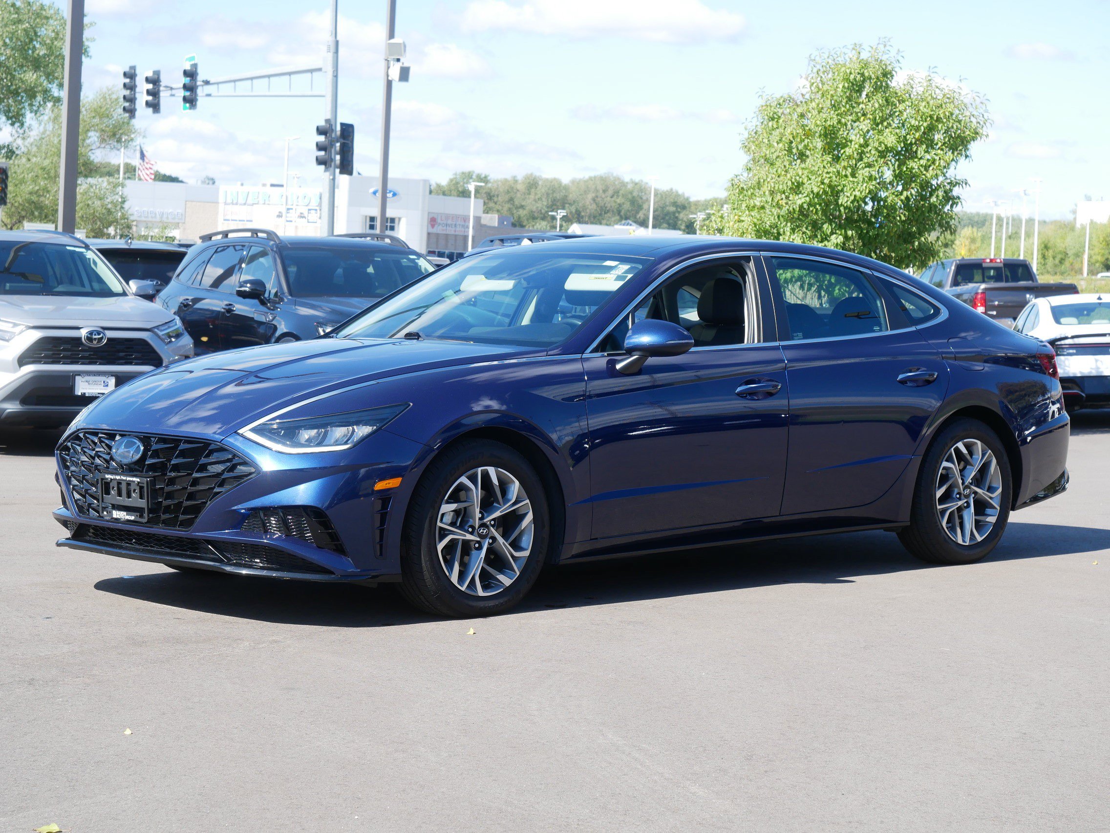 Used 2020 Hyundai Sonata SEL with VIN 5NPEF4JA4LH053424 for sale in Inver Grove Heights, Minnesota