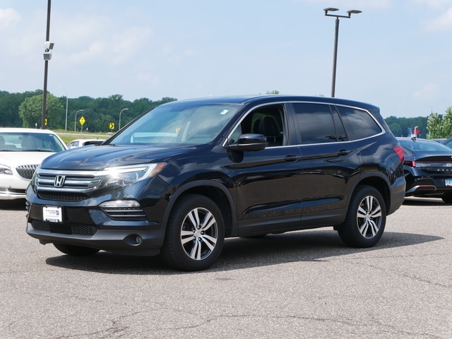 Used 2016 Honda Pilot EX-L with VIN 5FNYF6H54GB018873 for sale in Inver Grove, MN