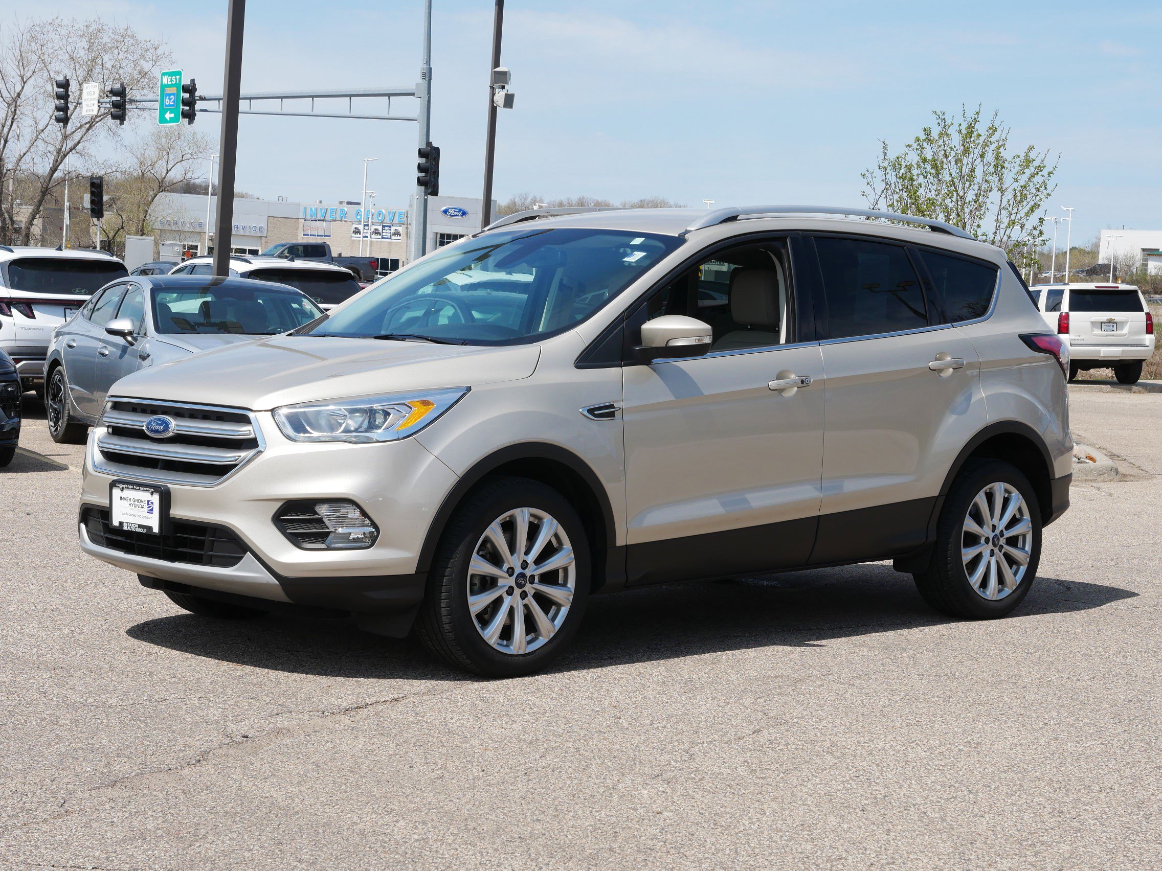 Used 2017 Ford Escape Titanium with VIN 1FMCU9J94HUB80988 for sale in Inver Grove, Minnesota