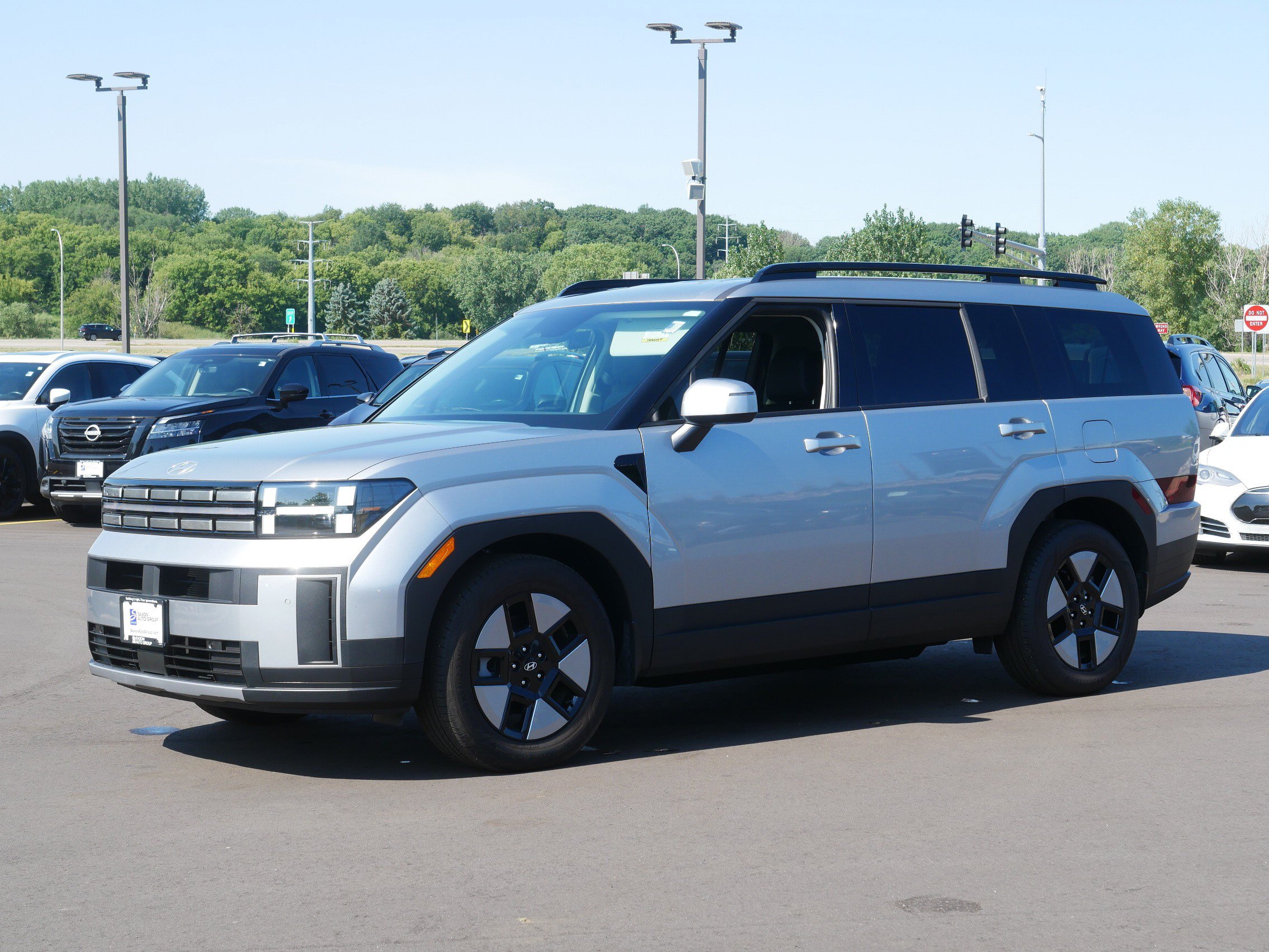 Used 2024 Hyundai Santa Fe SEL HEV with VIN 5NMP2DG18RH010321 for sale in Inver Grove Heights, Minnesota