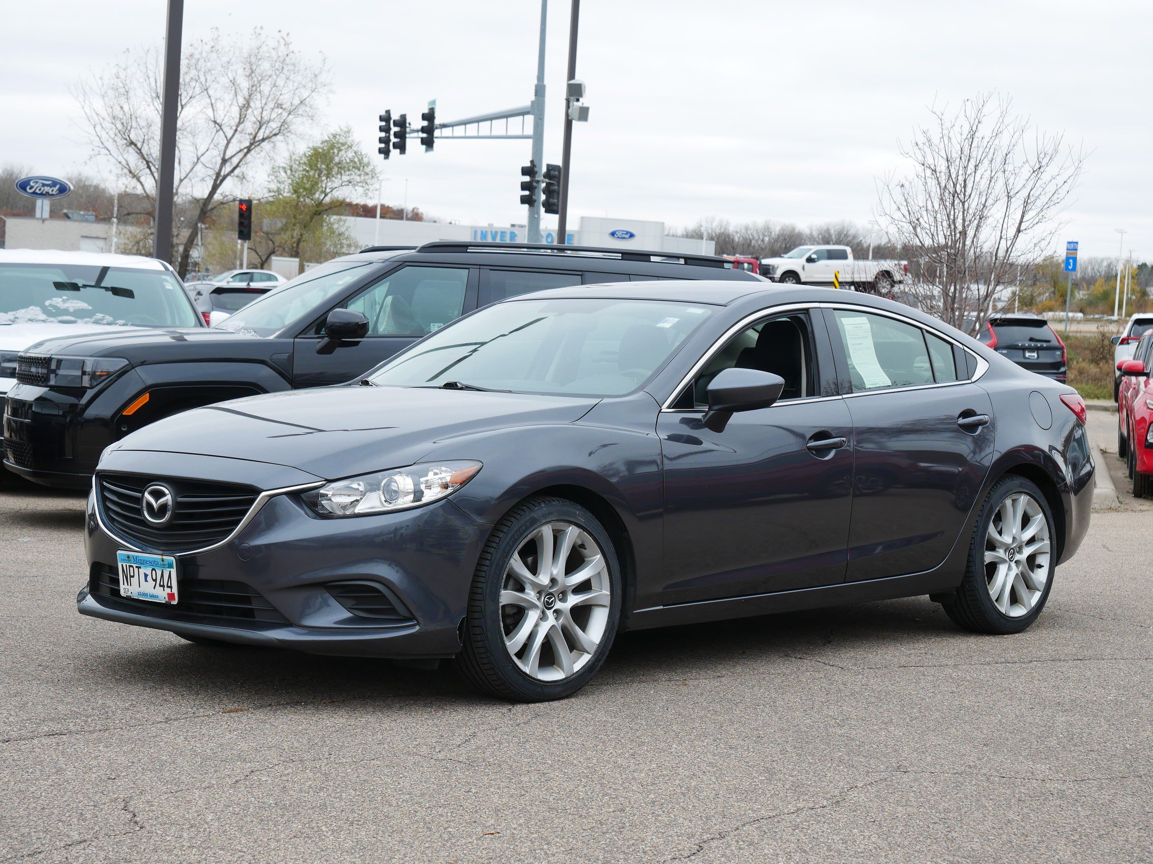 Used 2015 Mazda MAZDA6 i Touring with VIN JM1GJ1V58F1206370 for sale in Inver Grove Heights, Minnesota