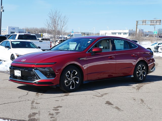 Certified 2025 Hyundai Sonata SEL with VIN KMHL64JA7SA429882 for sale in Inver Grove, Minnesota