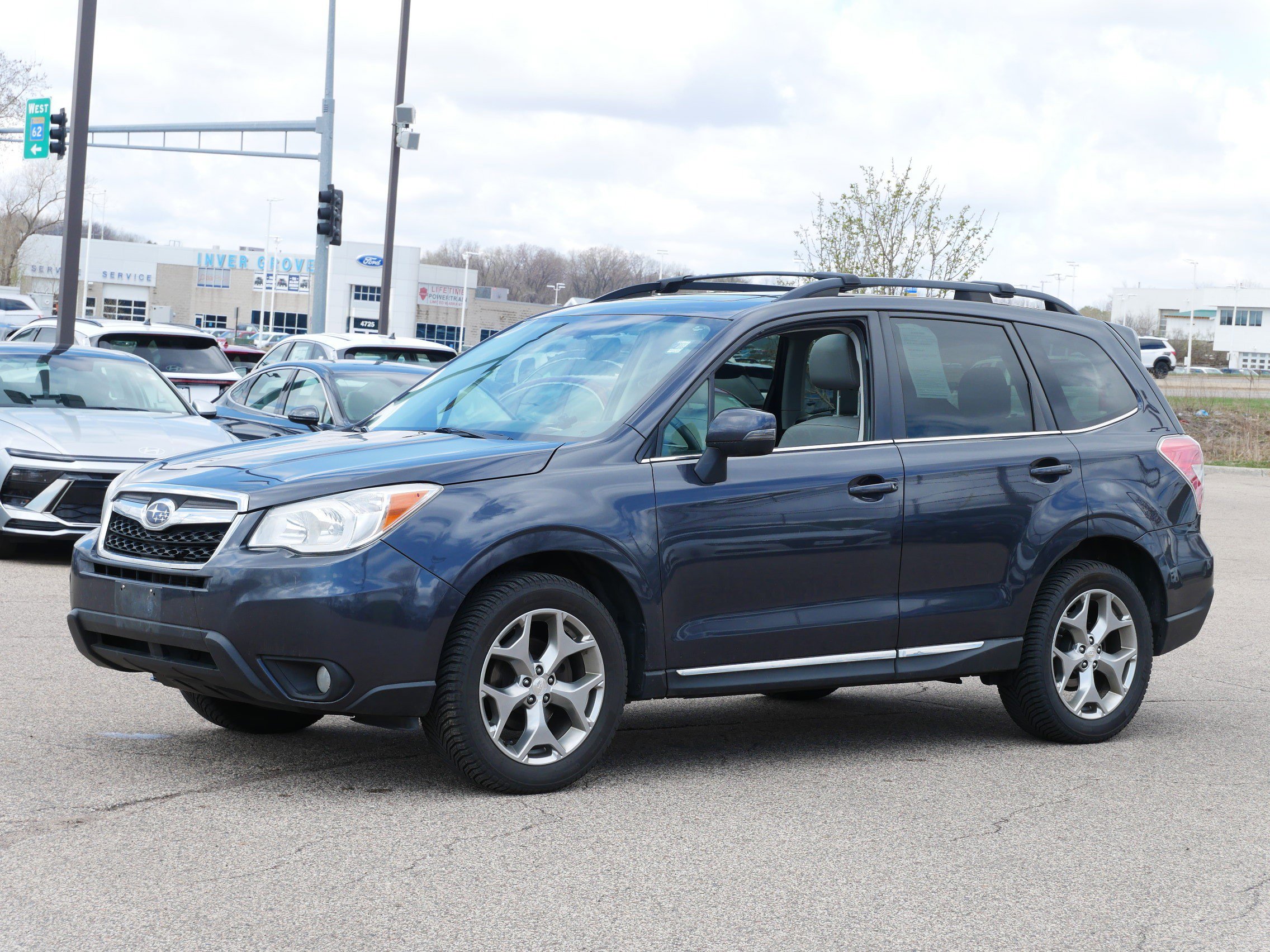 Used 2015 Subaru Forester i Touring with VIN JF2SJAUC2FH542163 for sale in Inver Grove, Minnesota