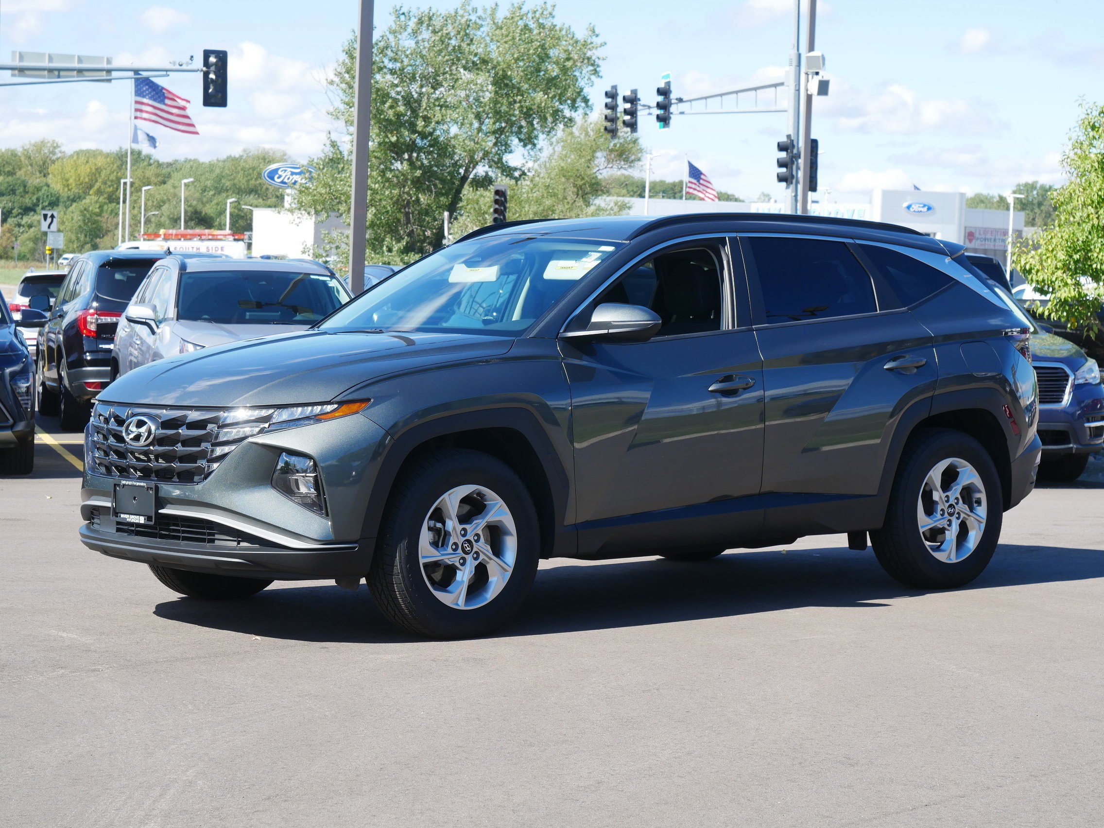 Used 2022 Hyundai Tucson SEL with VIN KM8JBCAE5NU032643 for sale in Inver Grove Heights, Minnesota