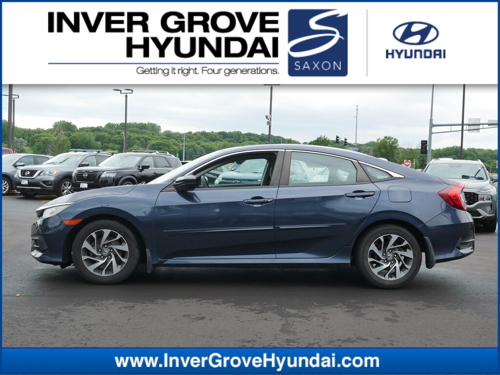 Used 2017 Honda Civic EX Sedan