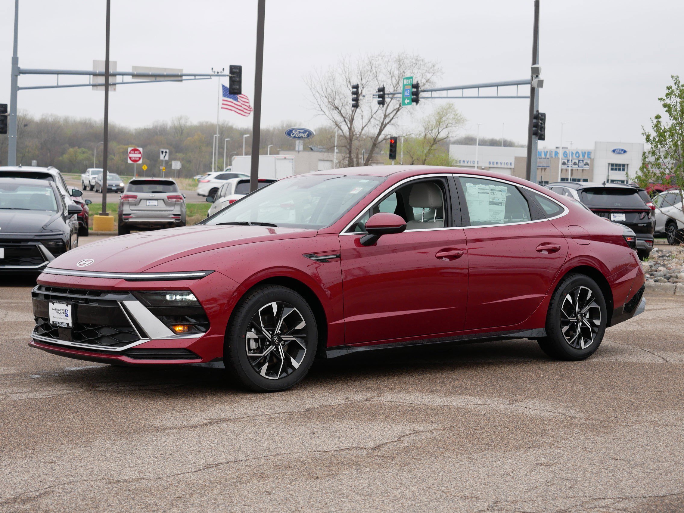 Certified 2025 Hyundai Sonata SEL with VIN KMHL64JA7SA429882 for sale in Inver Grove Heights, Minnesota