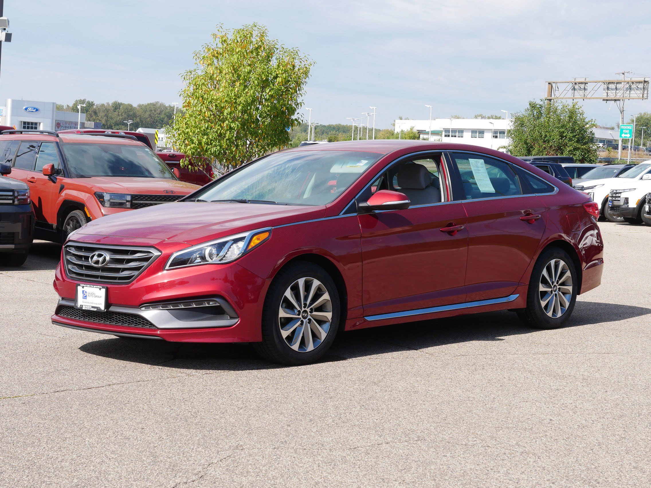 Used 2016 Hyundai Sonata Sport with VIN 5NPE34AF3GH298807 for sale in Inver Grove Heights, Minnesota