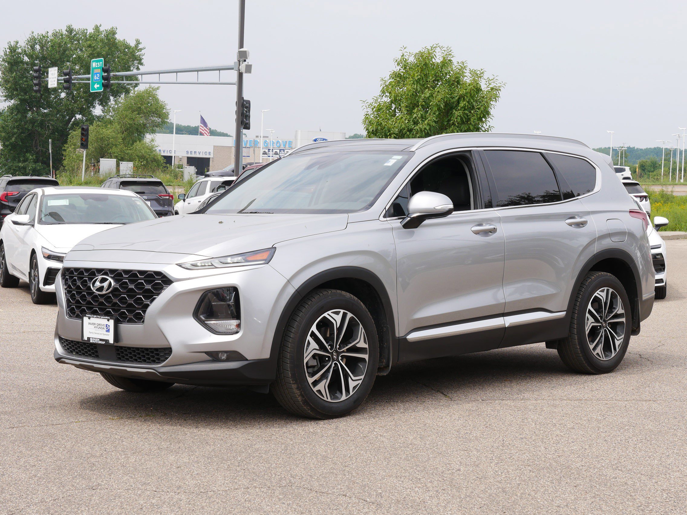 Used 2020 Hyundai Santa Fe SEL with VIN 5NMS3CAAXLH233719 for sale in Inver Grove Heights, Minnesota