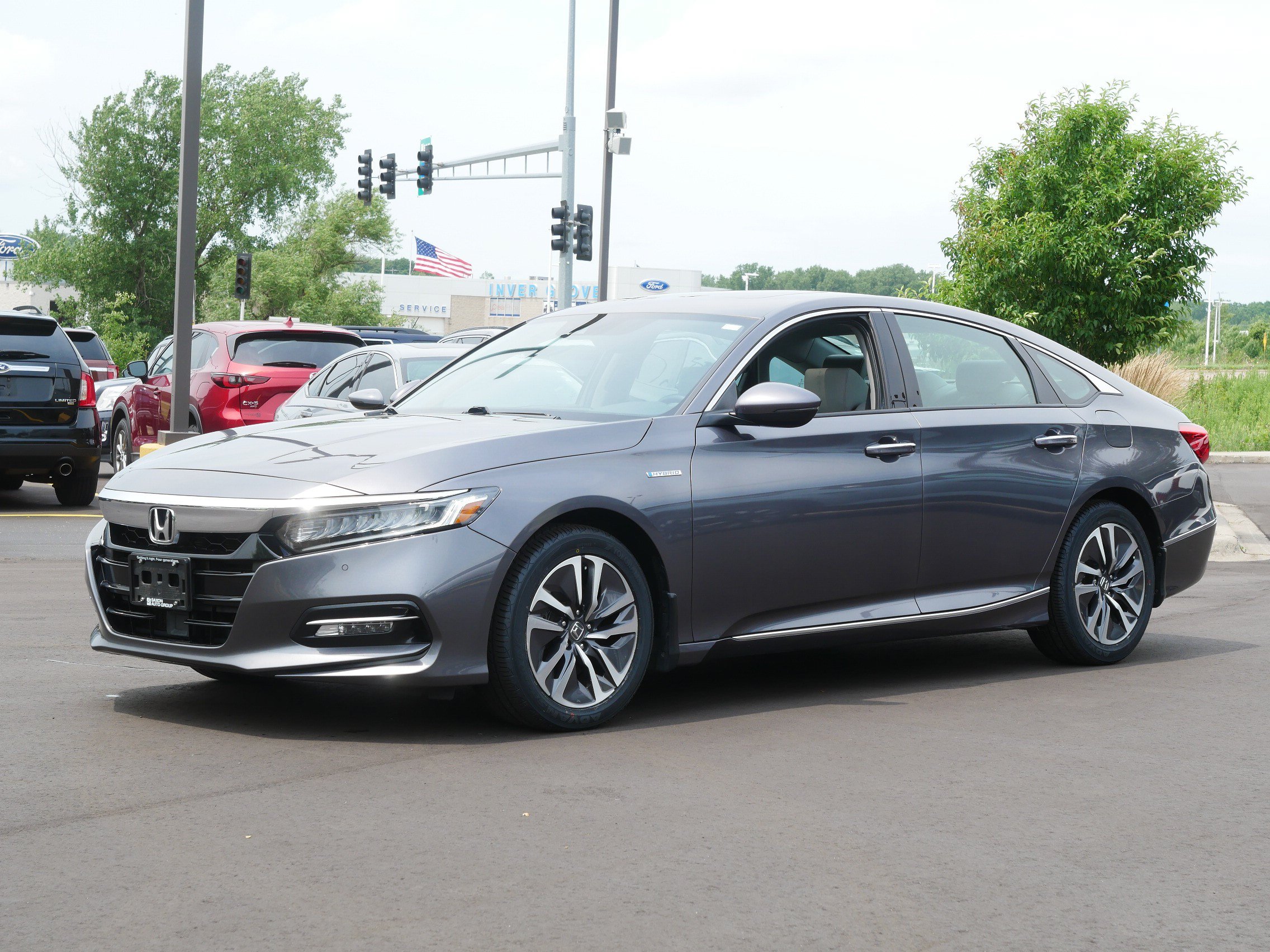 Used 2019 Honda Accord Hybrid Touring with VIN 1HGCV3F96KA003876 for sale in Inver Grove Heights, Minnesota