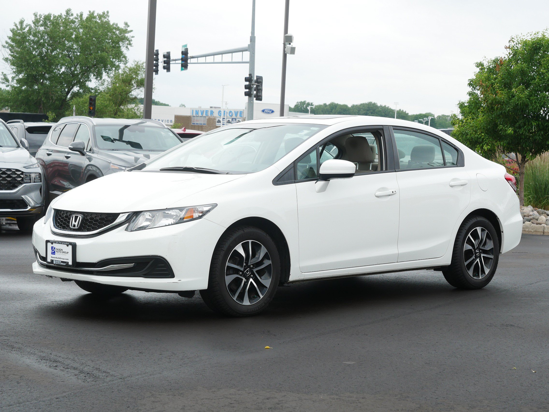 Used 2014 Honda Civic EX with VIN 2HGFB2F83EH550150 for sale in Inver Grove Heights, Minnesota
