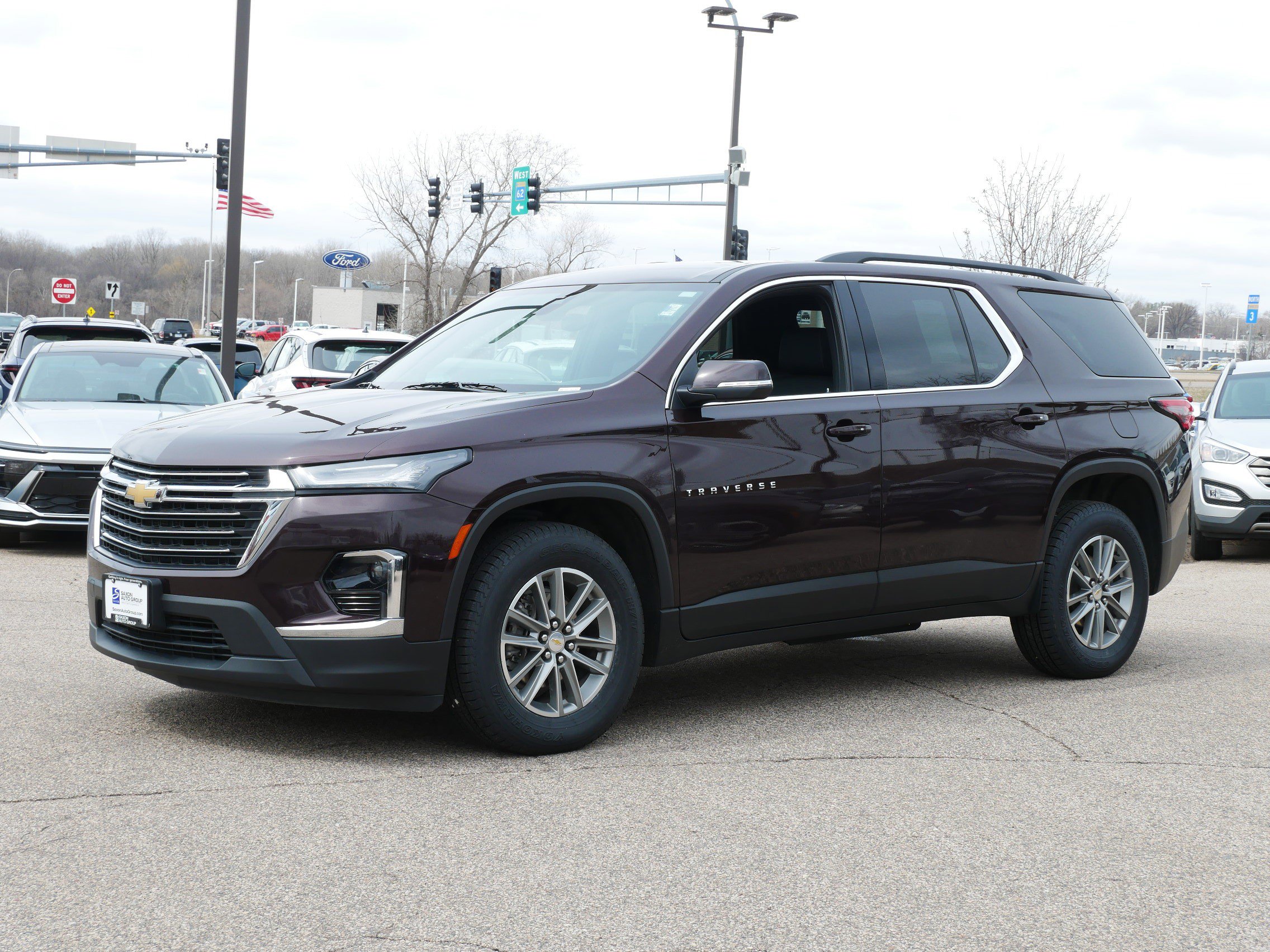 Used 2023 Chevrolet Traverse 3LT with VIN 1GNEVHKW3PJ155662 for sale in Inver Grove, Minnesota
