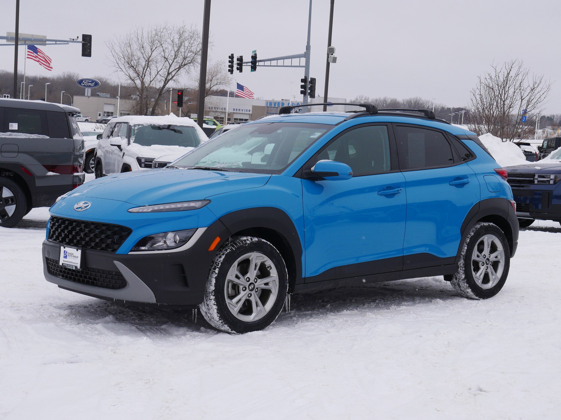 Used 2023 Hyundai Kona SEL with VIN KM8K6CAB9PU970002 for sale in Inver Grove Heights, Minnesota