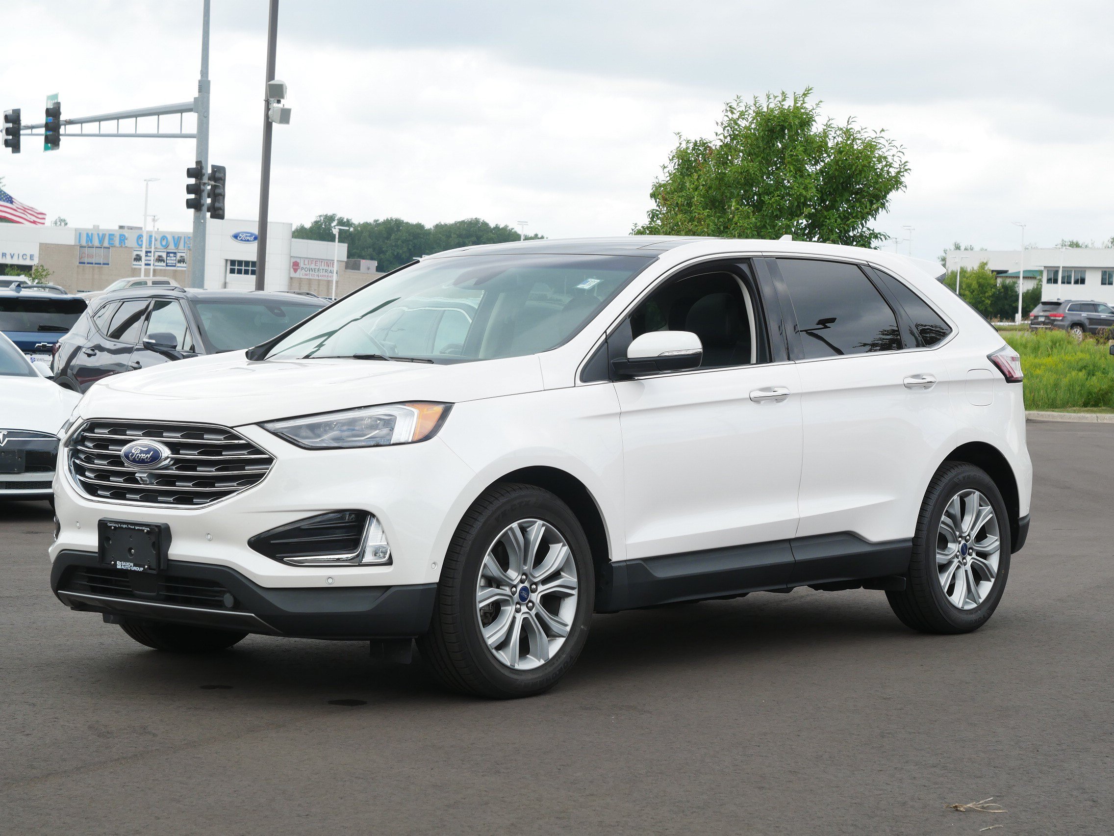 Used 2019 Ford Edge Titanium with VIN 2FMPK4K95KBC11980 for sale in Inver Grove Heights, Minnesota