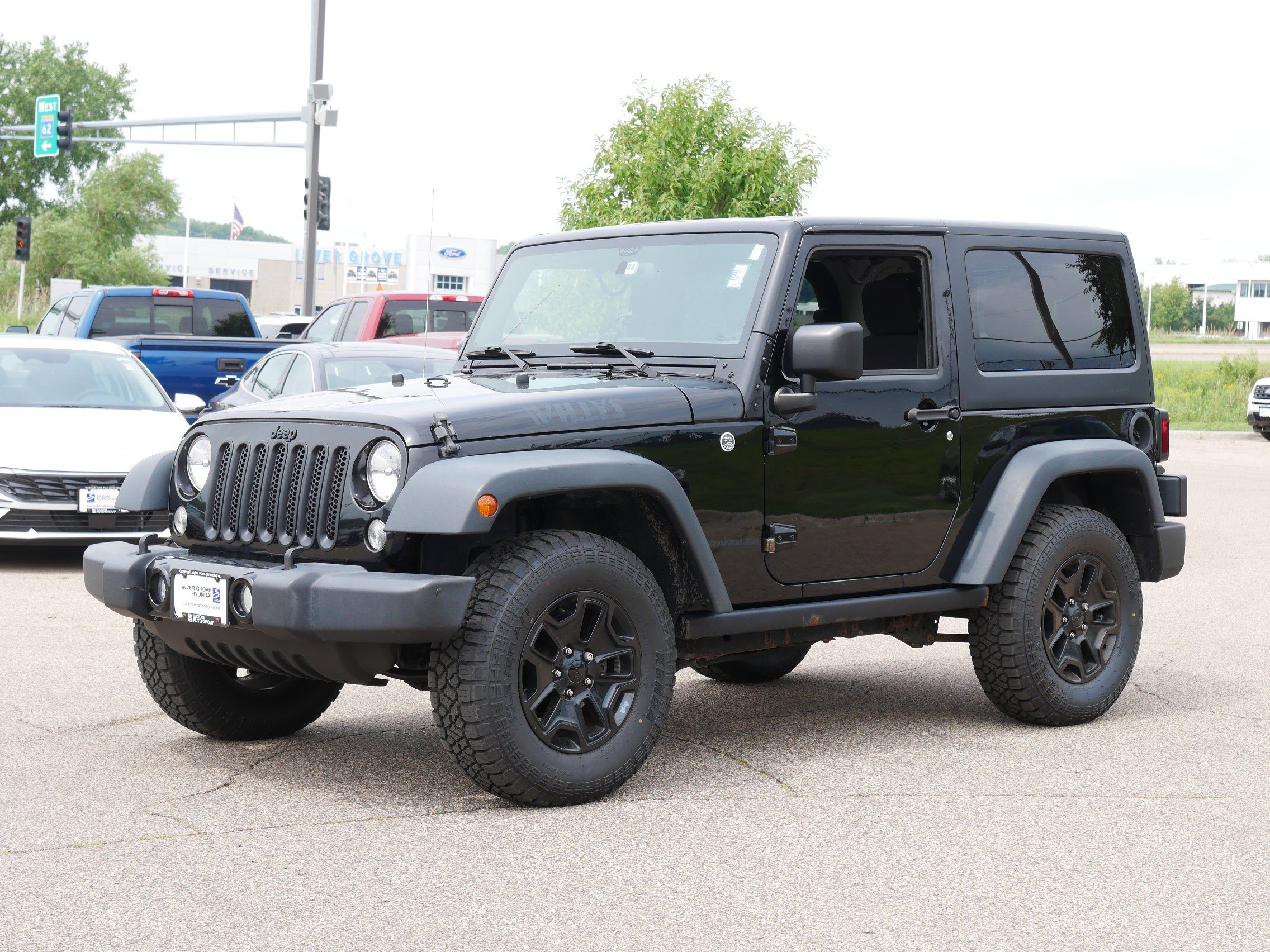 Used 2015 Jeep Wrangler Sport with VIN 1C4AJWAG1FL713996 for sale in Inver Grove Heights, Minnesota